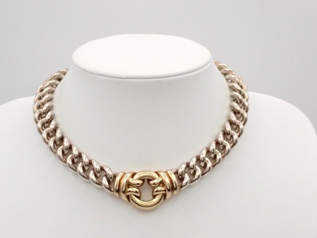 Vintage Eros necklace, 750/925, 153.2g — view 3