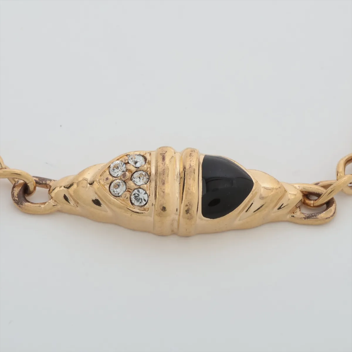Bracelet GP x Rhinestone Gold — view 2