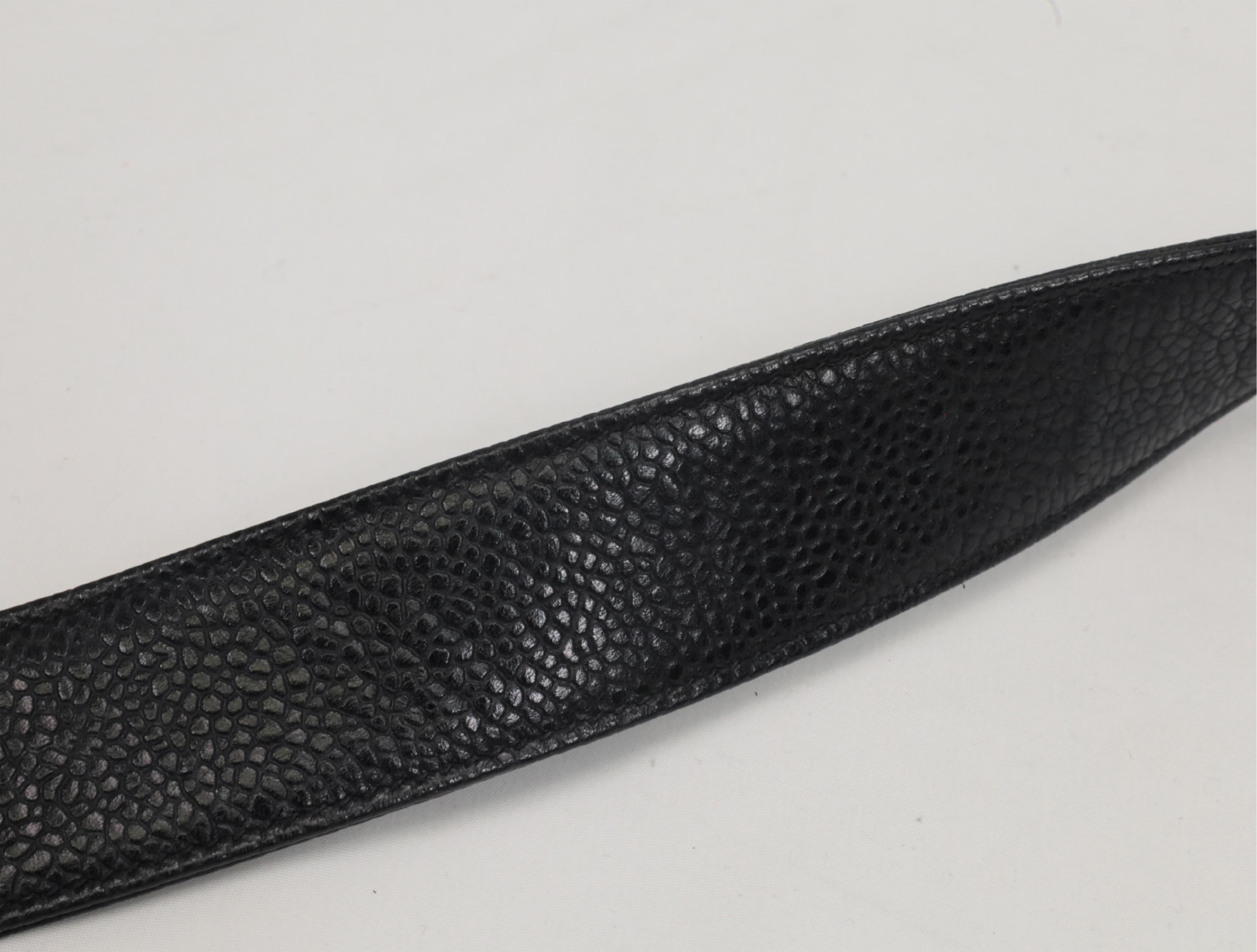 Triple Coco Caviar Shoulder Bag — view 6