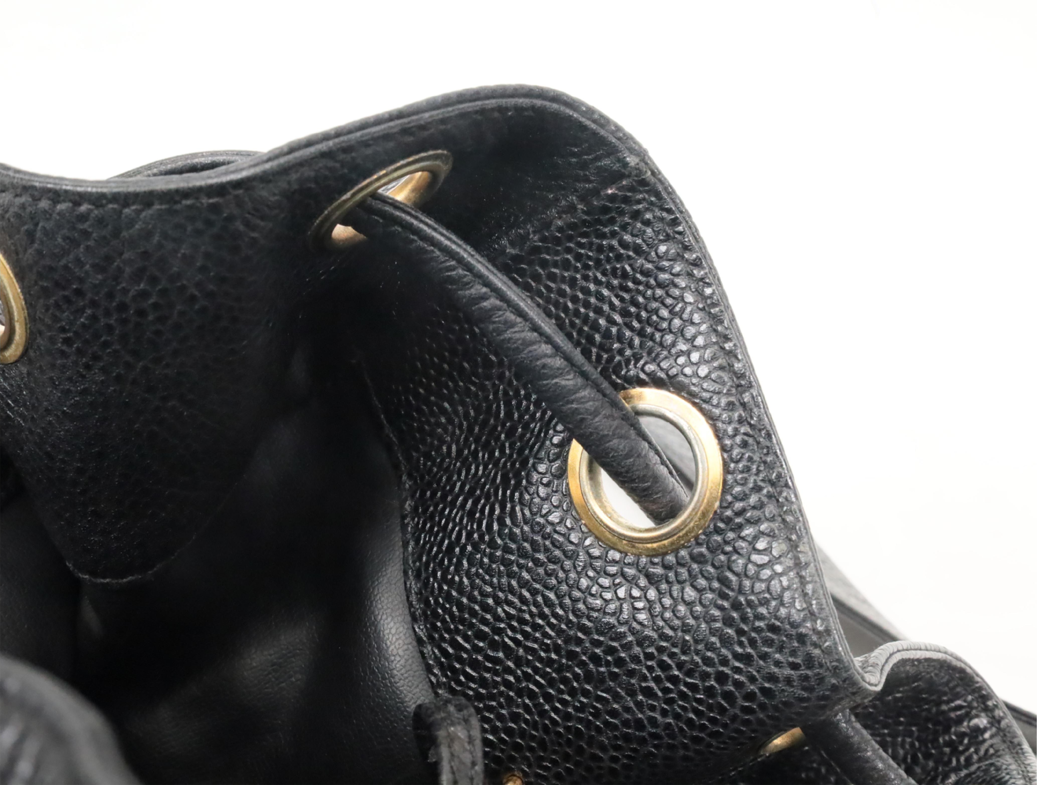 Triple Coco Caviar Shoulder Bag — view 10