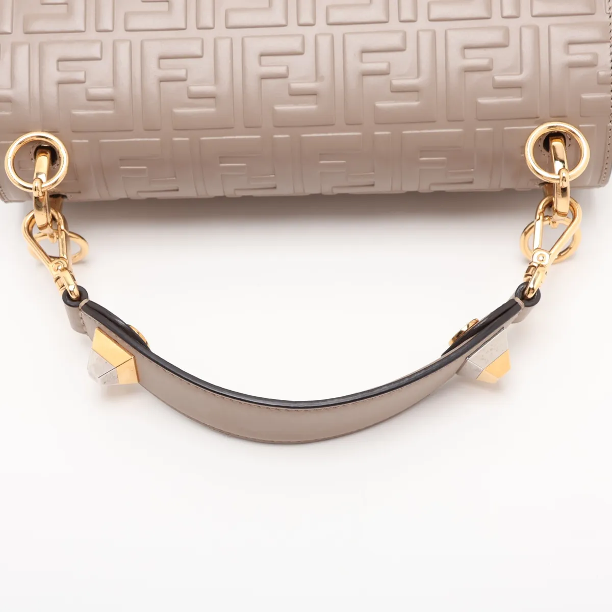 Zucca Kanai Leather 2-Way Shoulder Bag, Beige, 8BT283 — view 5