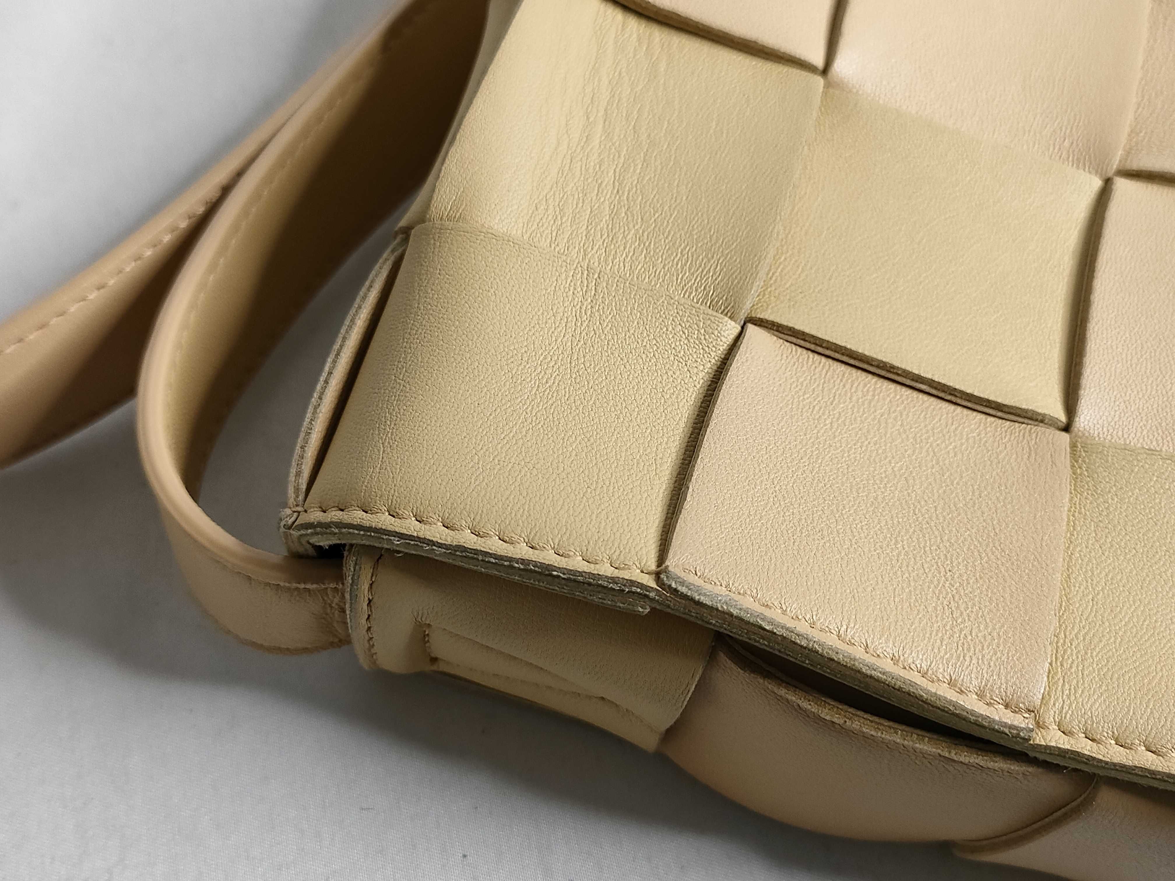Intrecciato Cassette Shoulder Bag — view 13