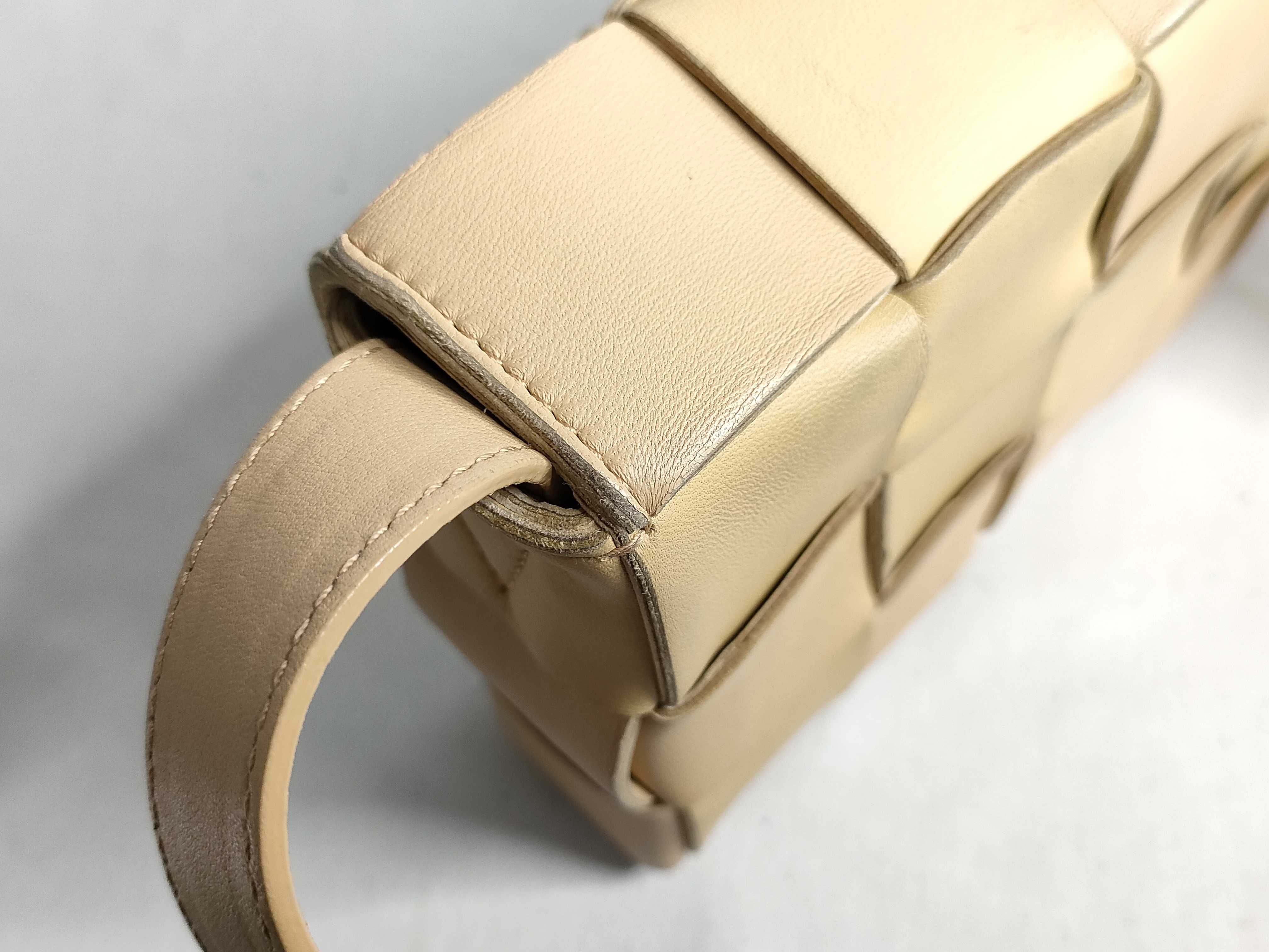 Intrecciato Cassette Shoulder Bag — view 14