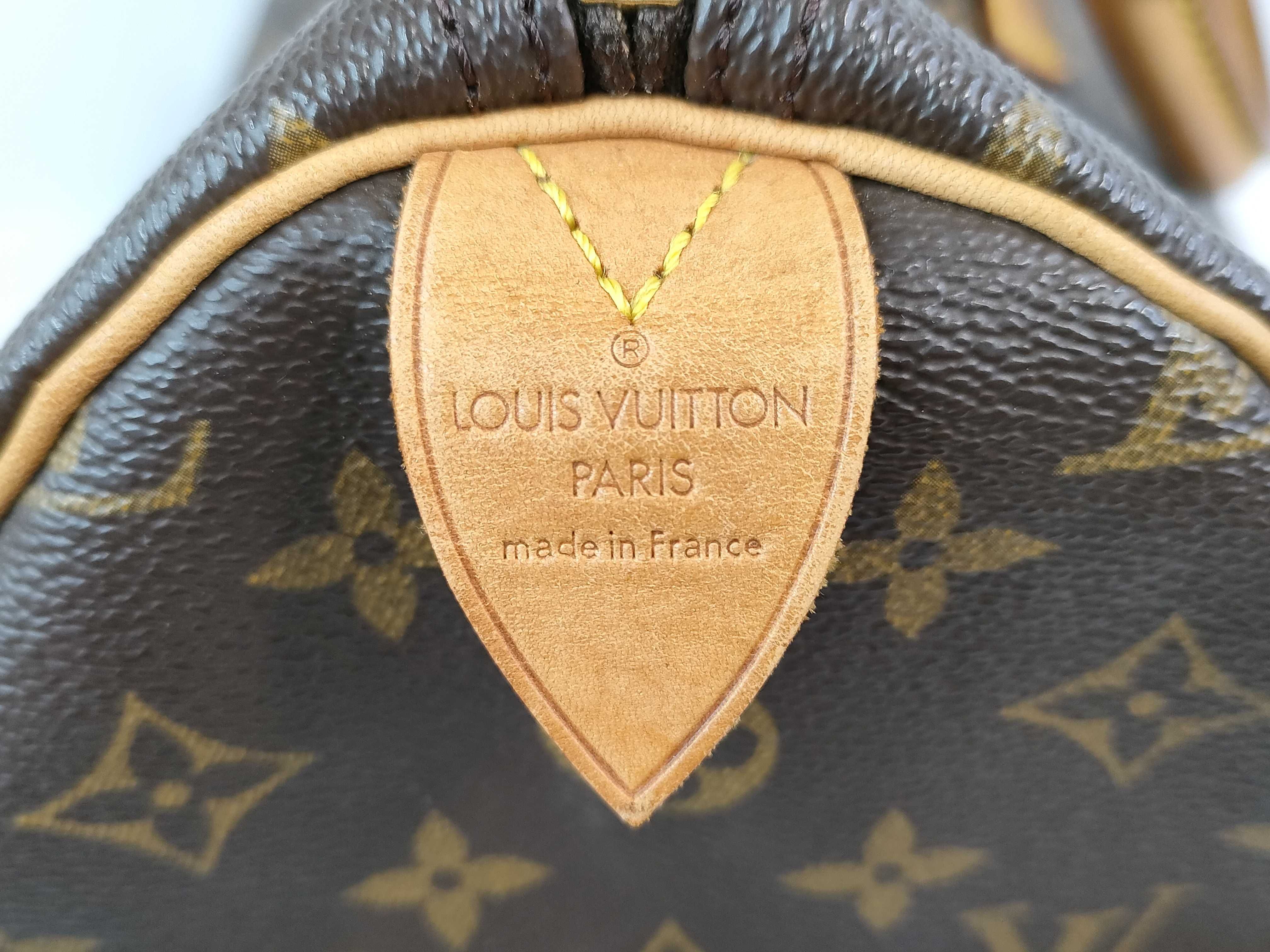 Monogram Speedy 35 M41524 SP1020 Brown Boston Bag — view 12