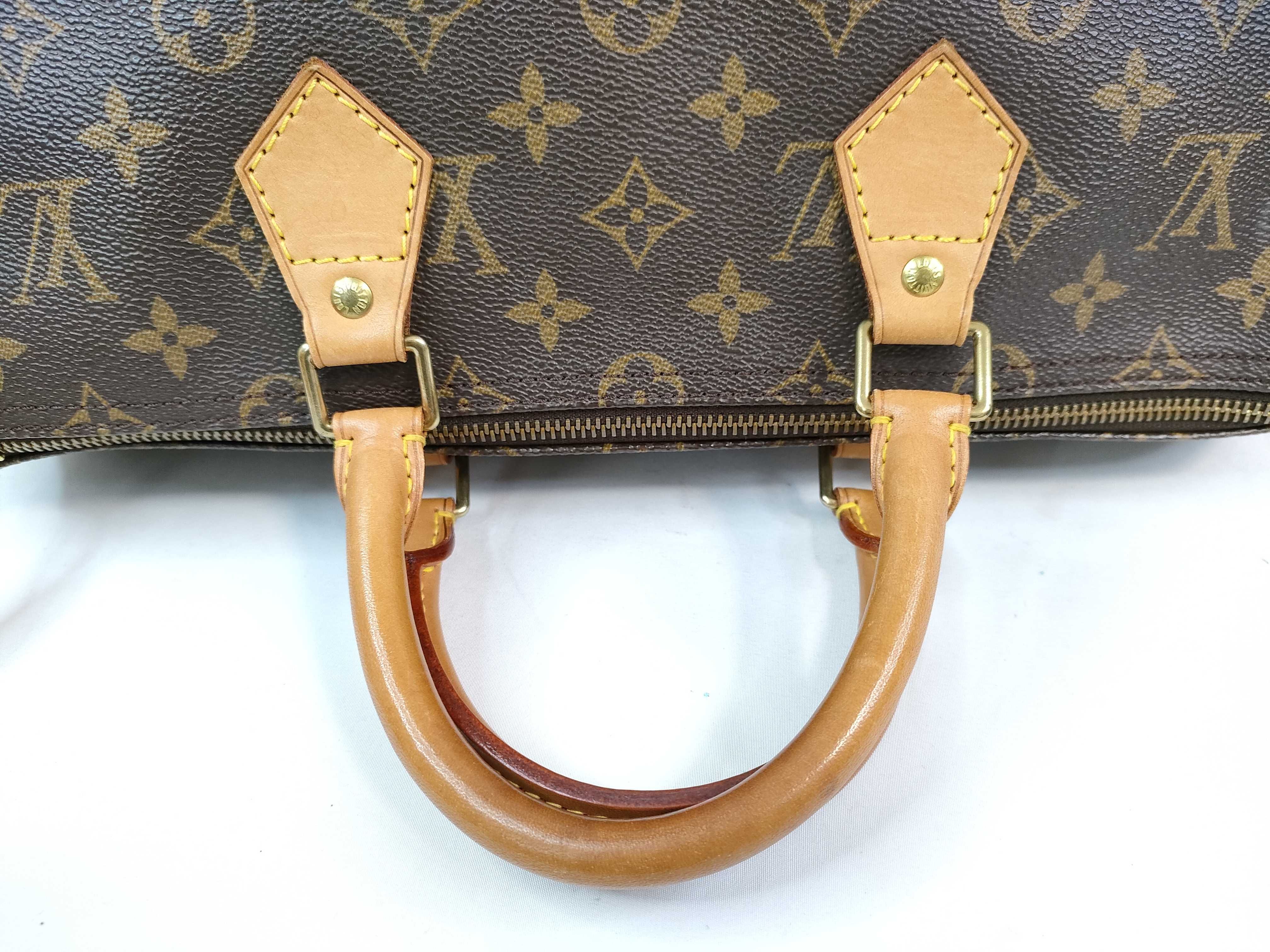 Monogram Speedy 35 M41524 SP1020 Brown Boston Bag — view 3