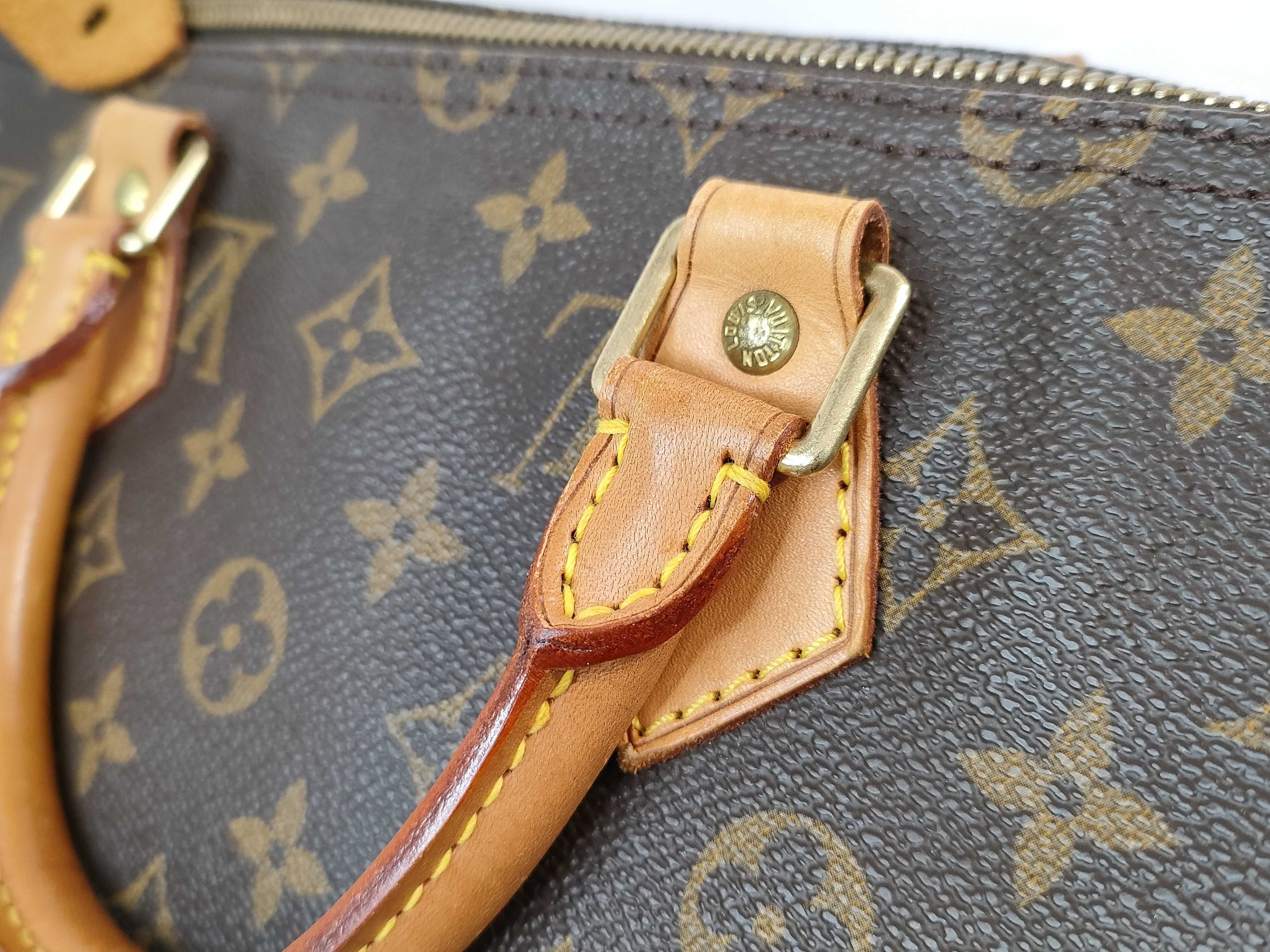 Monogram Speedy 35 M41524 SP1020 Brown Boston Bag — view 5