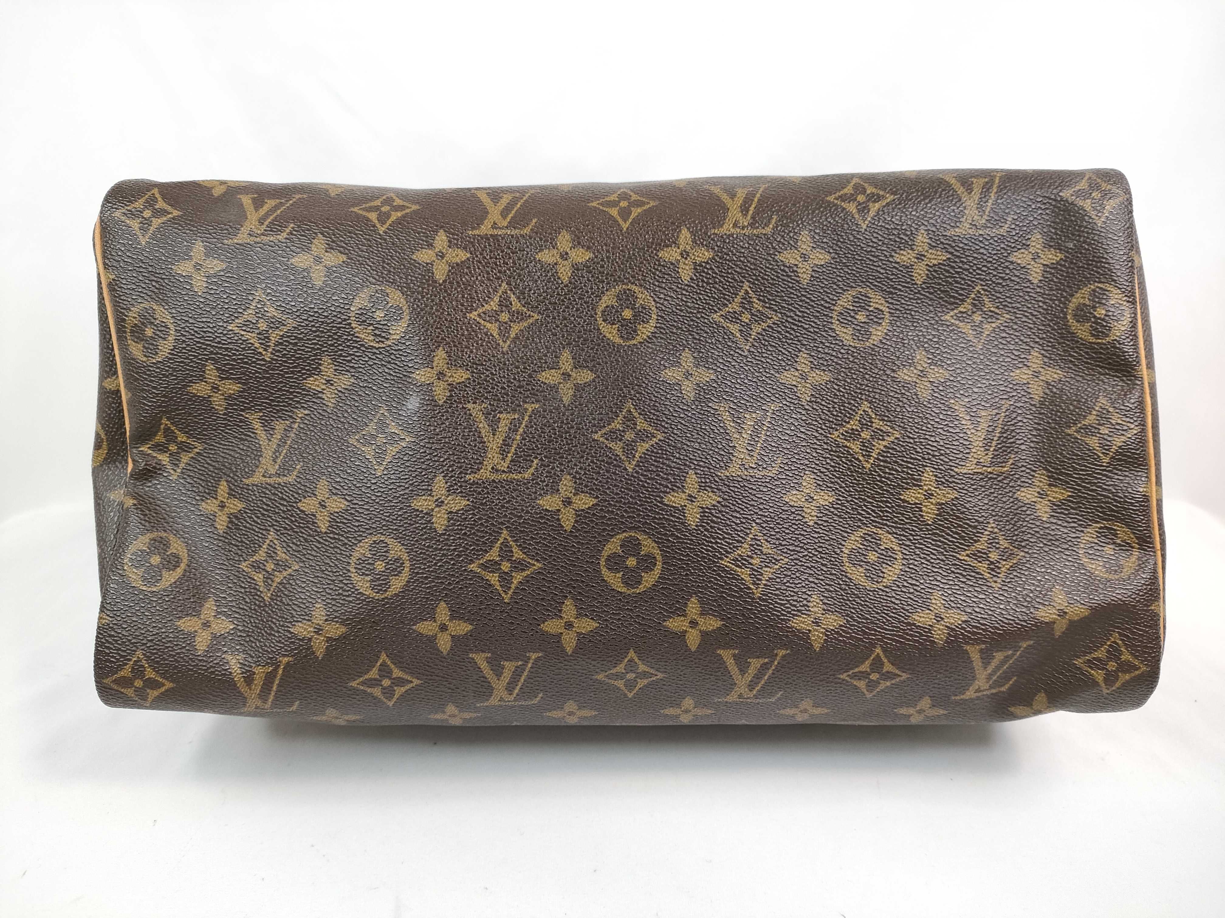 Monogram Speedy 35 M41524 SP1020 Brown Boston Bag — view 8
