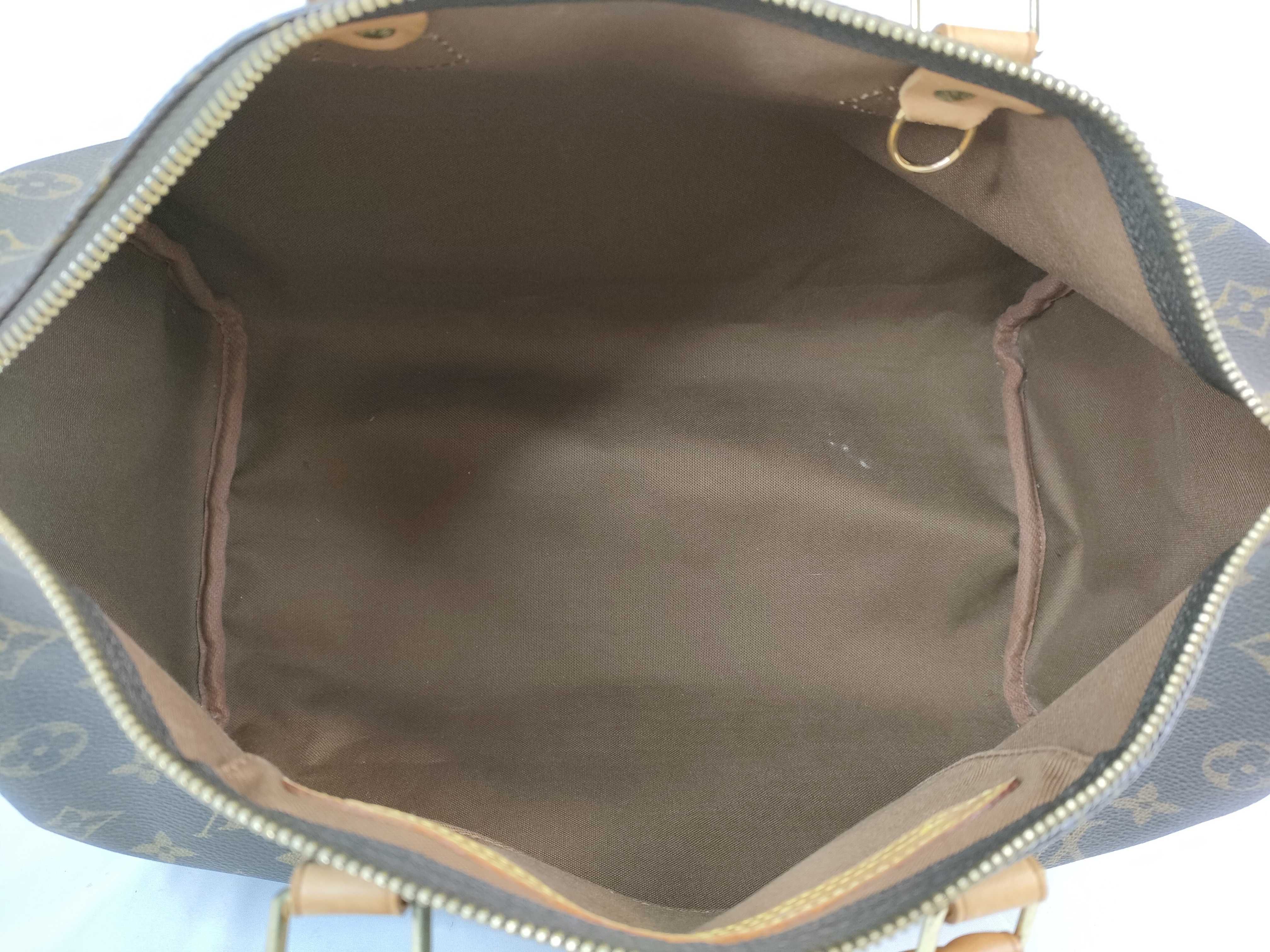 Monogram Speedy 35 M41524 SP1020 Brown Boston Bag — view 10