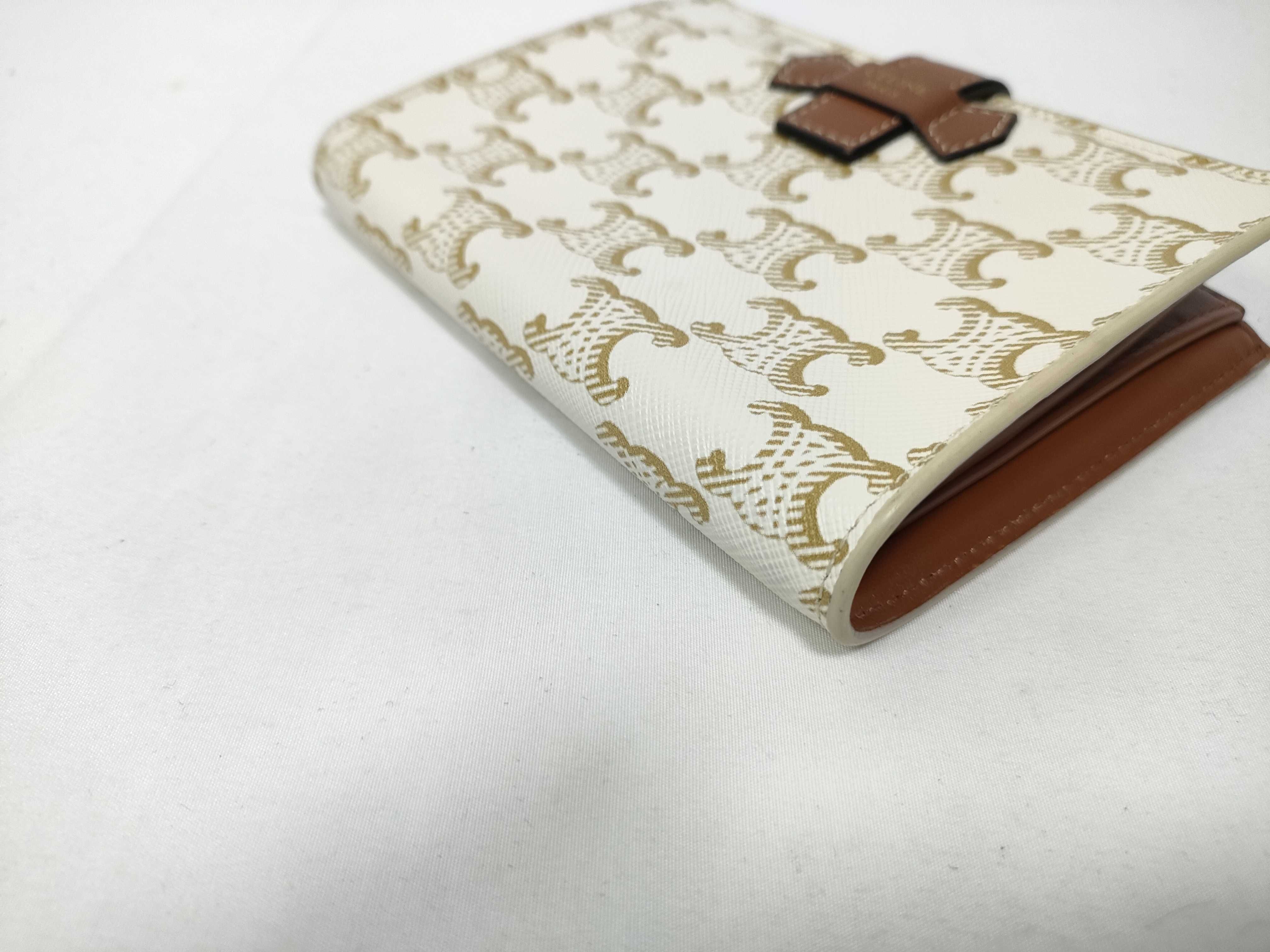 medium strap wallet white wallet — view 3