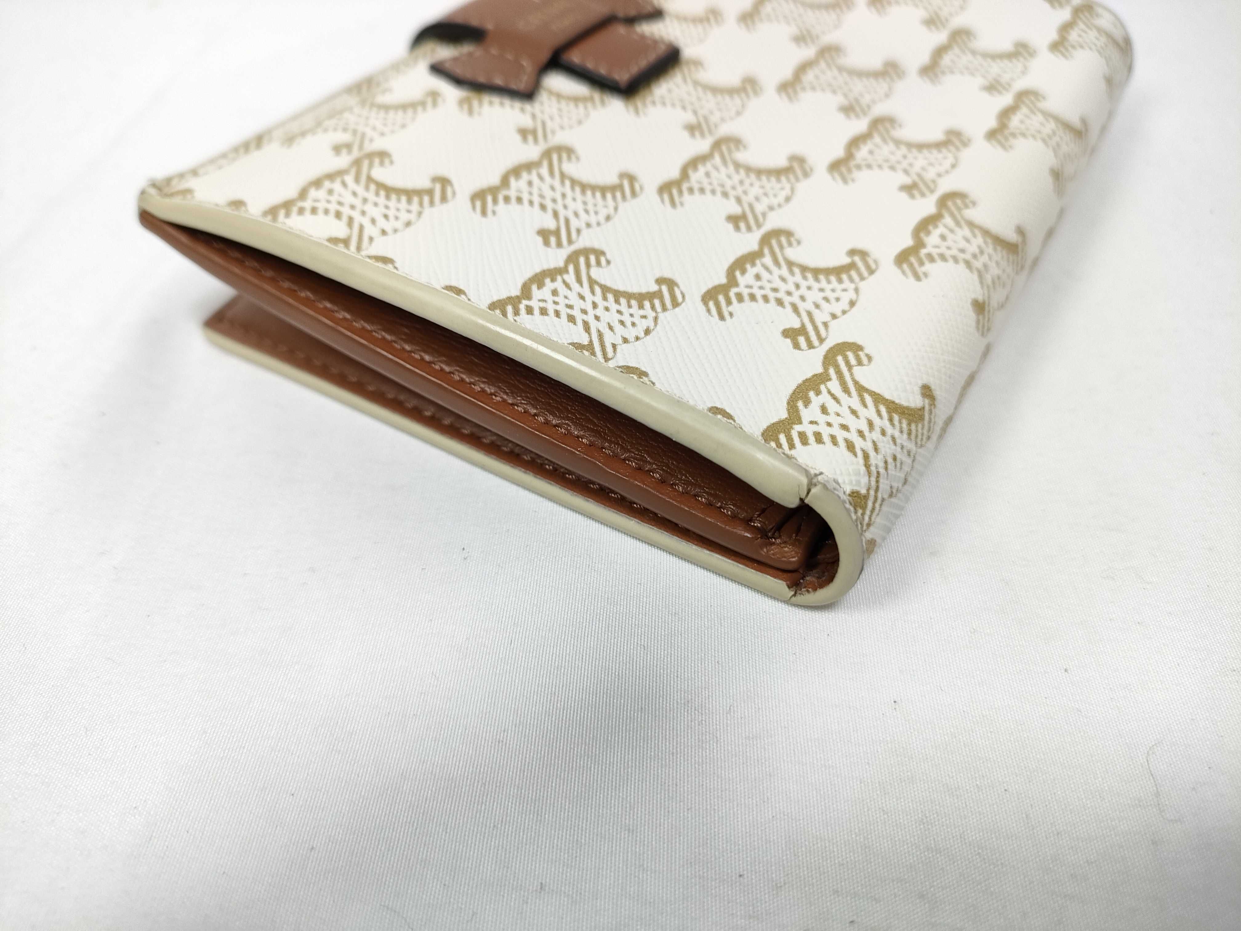 medium strap wallet white wallet — view 5