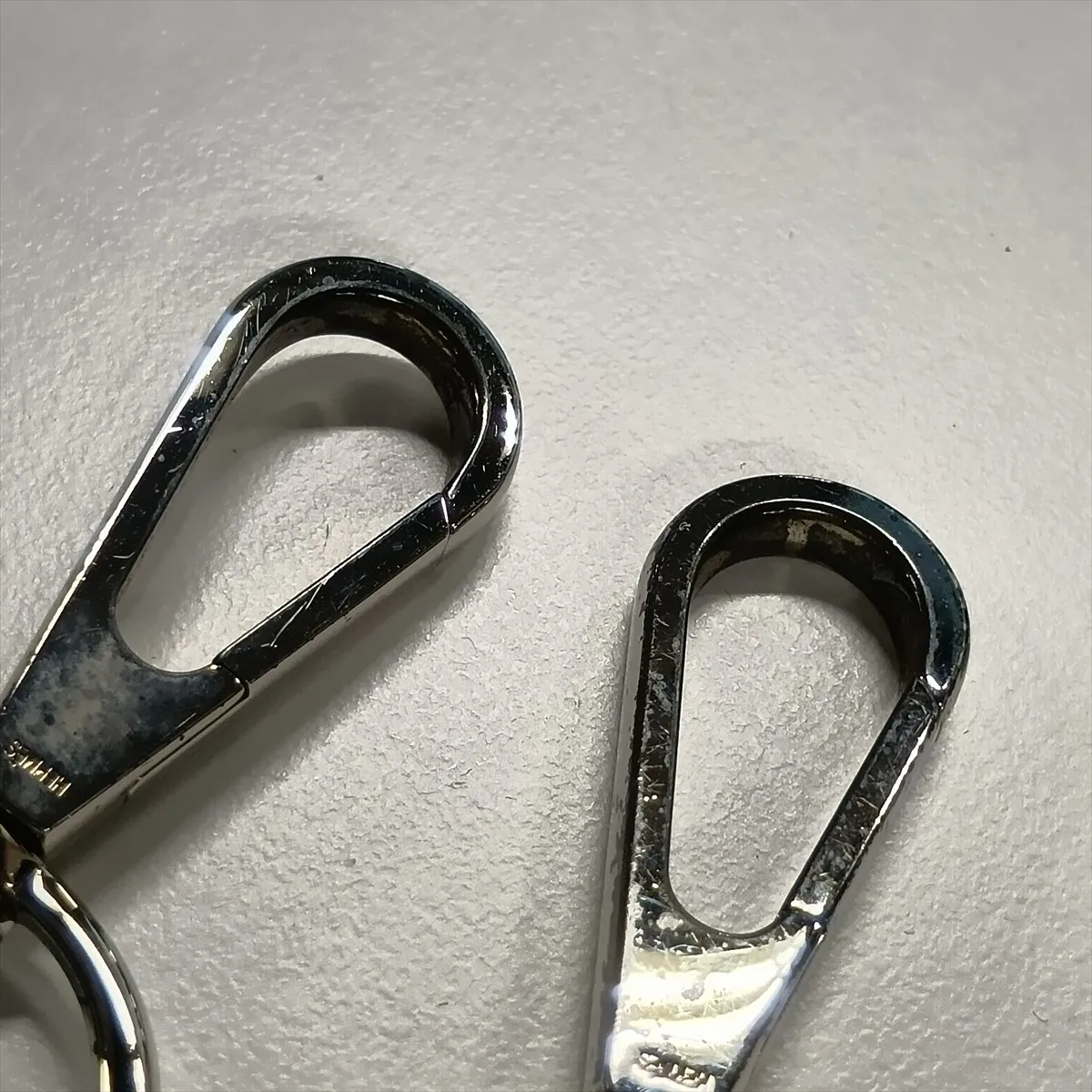 Evelyne II 29 PM, Veau Epsom leather, Blue Jean color, silver hardware. J: 2006 — view 10