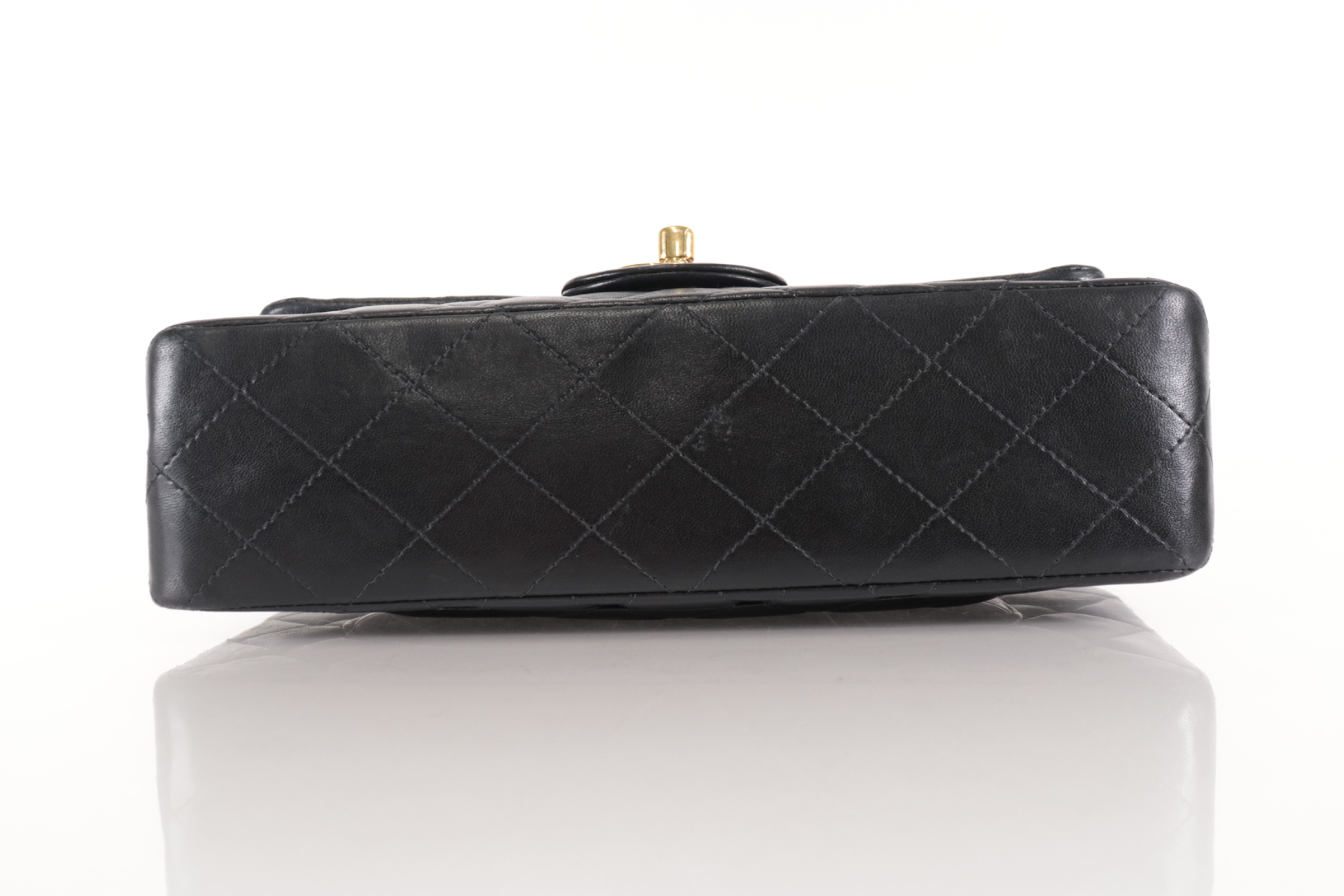 W-Flap 23 Lambskin Chain Shoulder Bag (Serial Number 7) — view 7