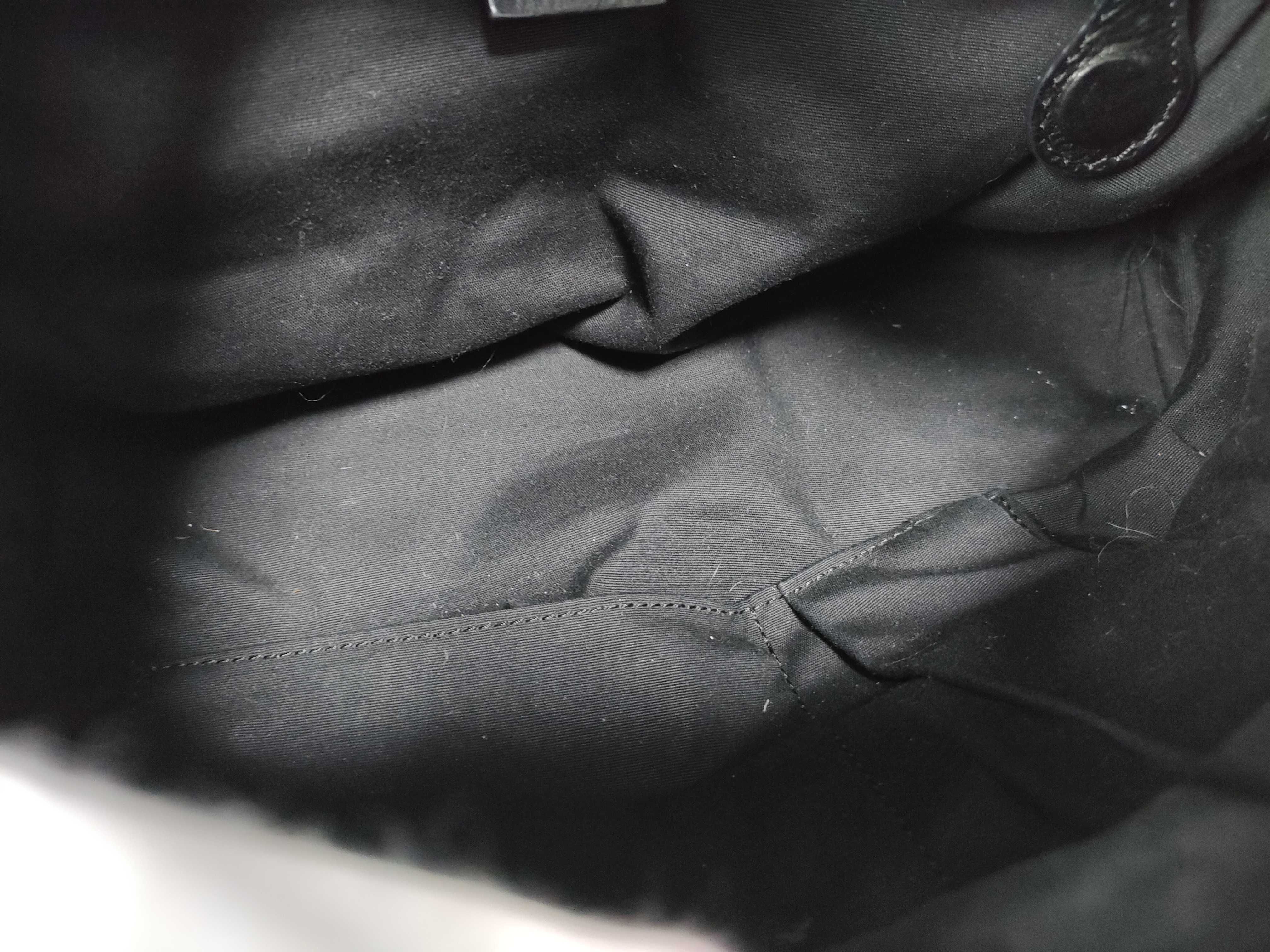 handbag, leather, black, brown. — view 15