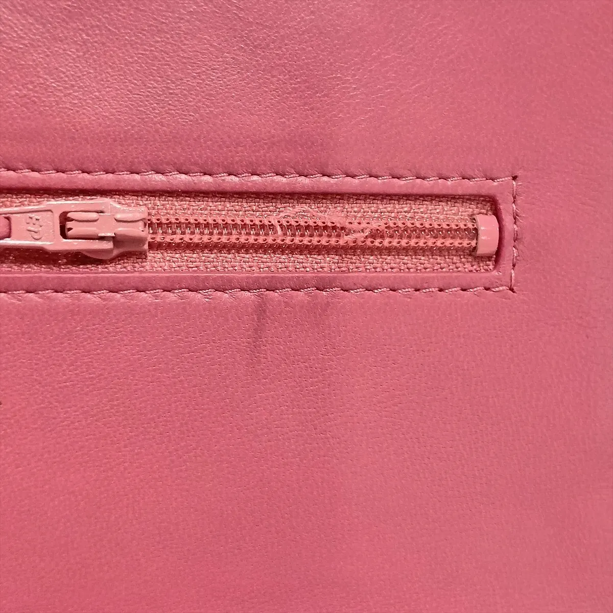 Matelassé Lambskin Chain Wallet, Pink with Gold Hardware, 18623994, Serial Number 18 — view 14