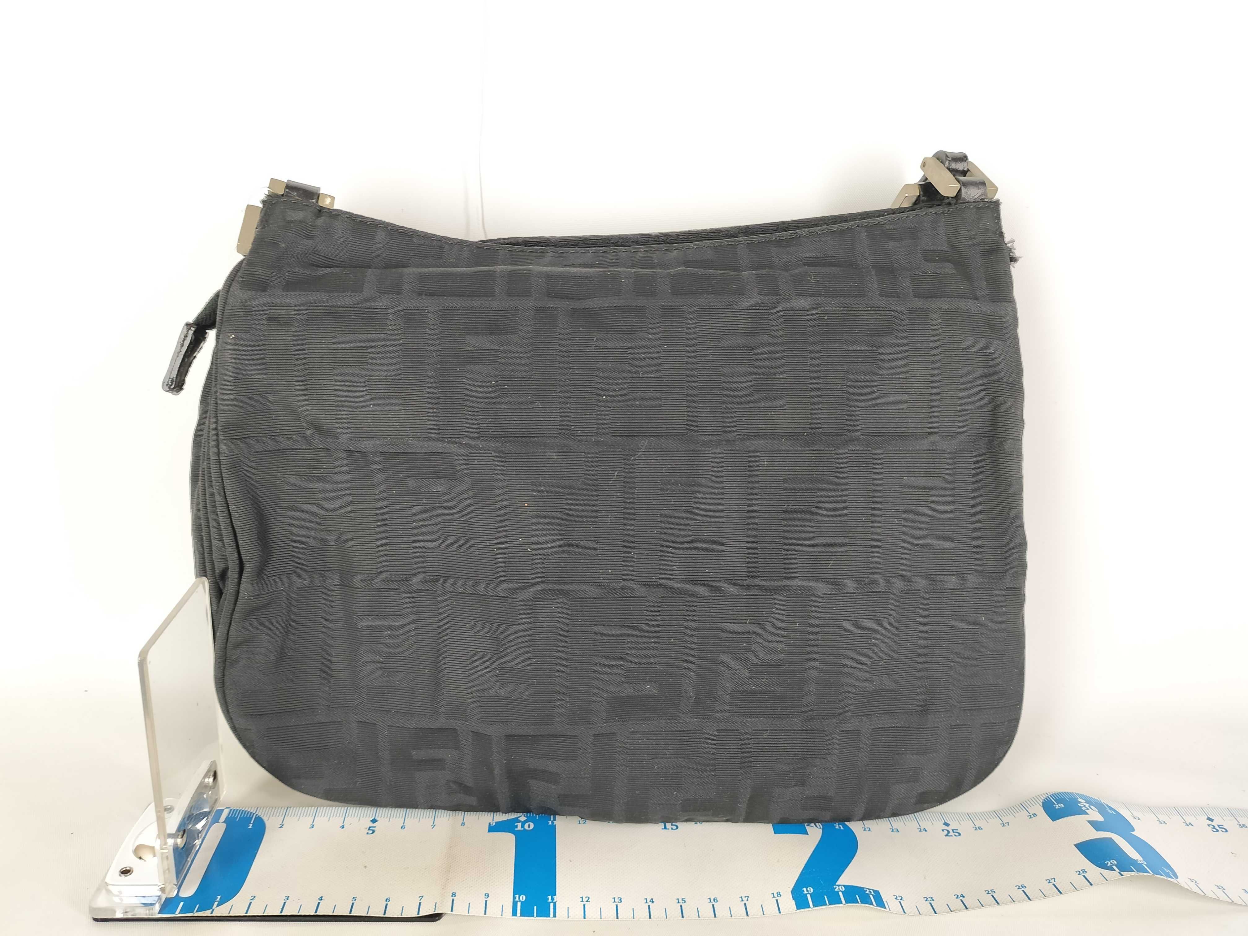 Zucca Pattern Nylon Tote Shoulder Bag — view 2