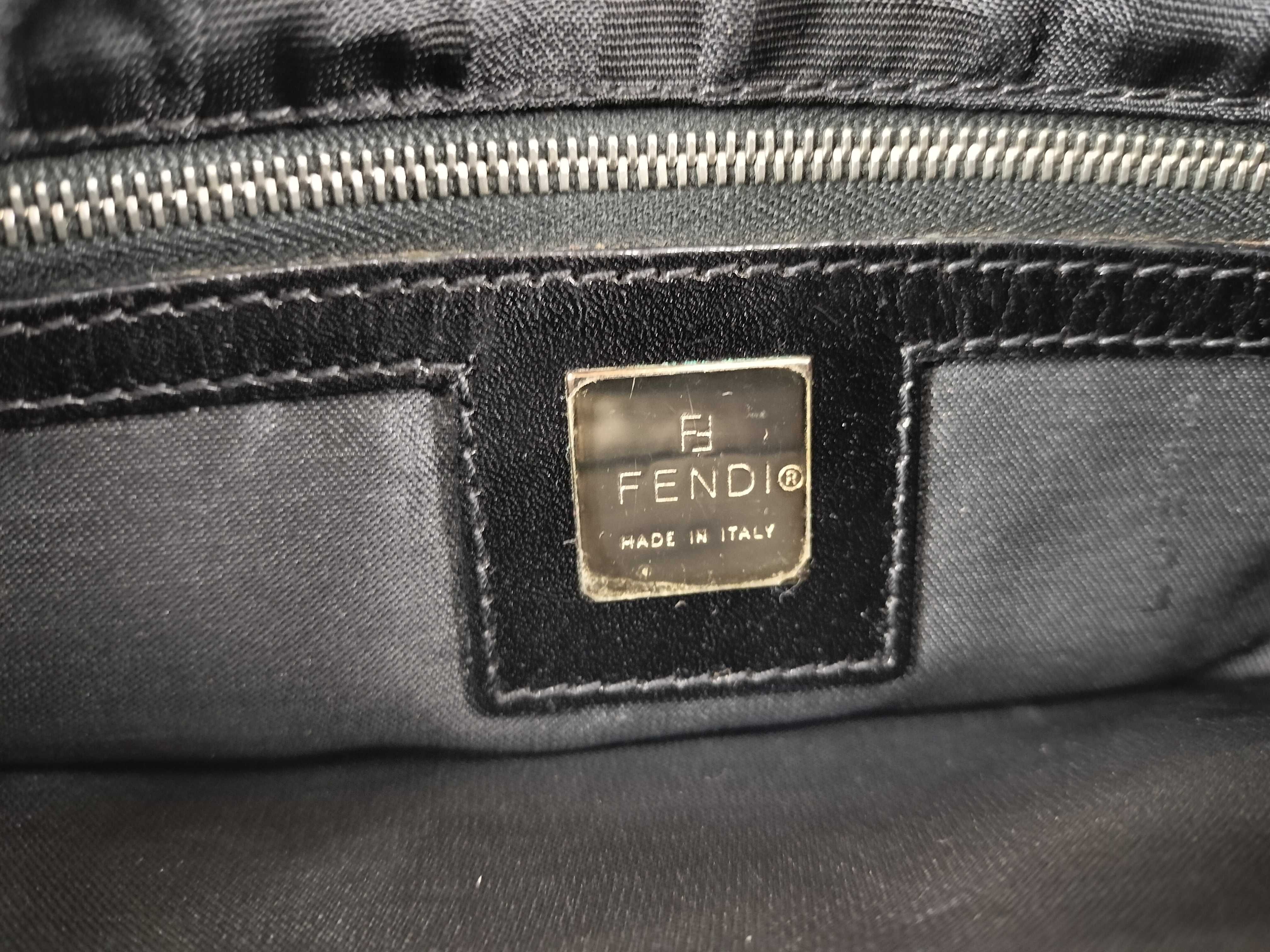 Zucca Pattern Nylon Tote Shoulder Bag — view 9