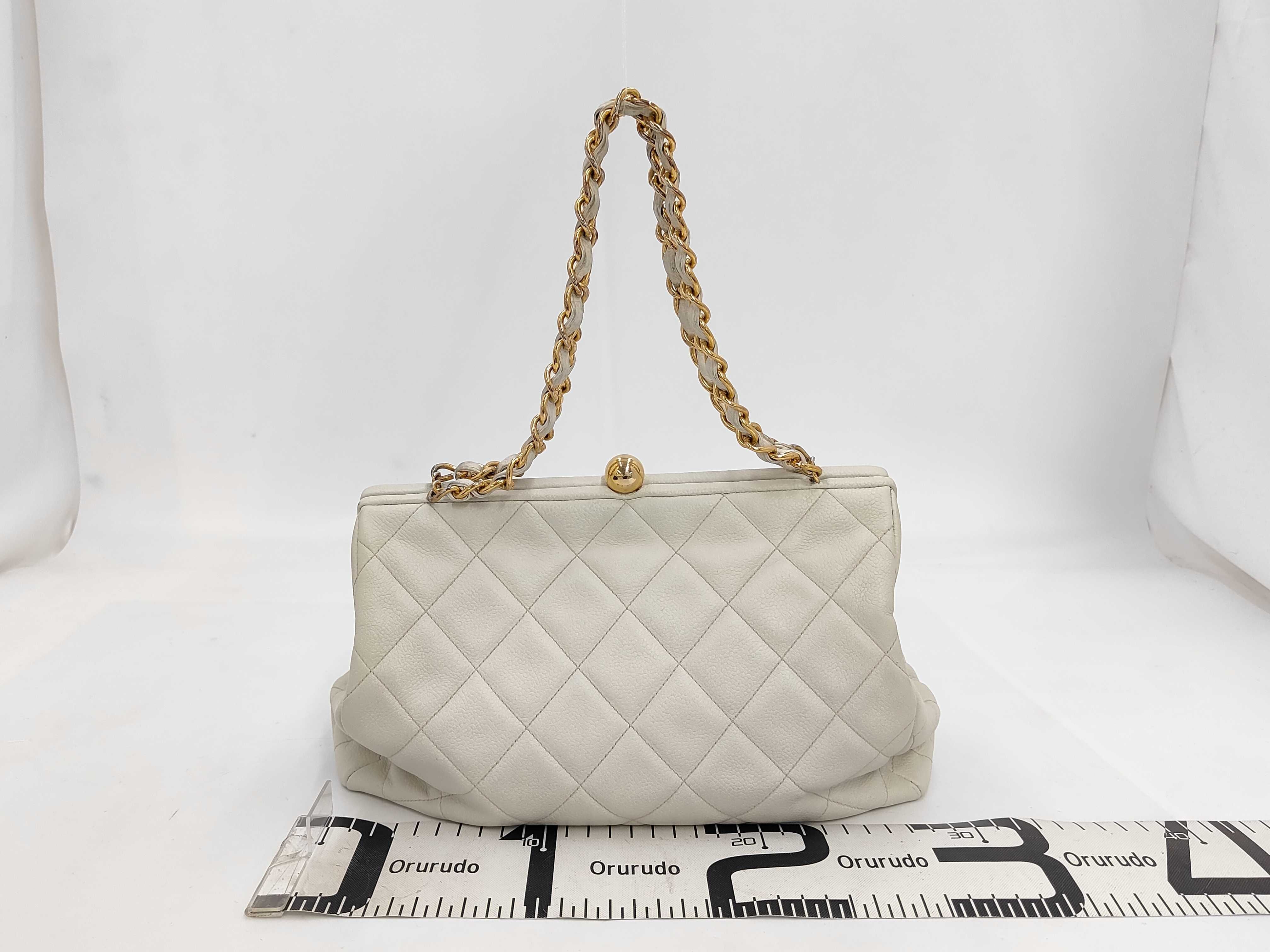 white shoulder bag — view 2