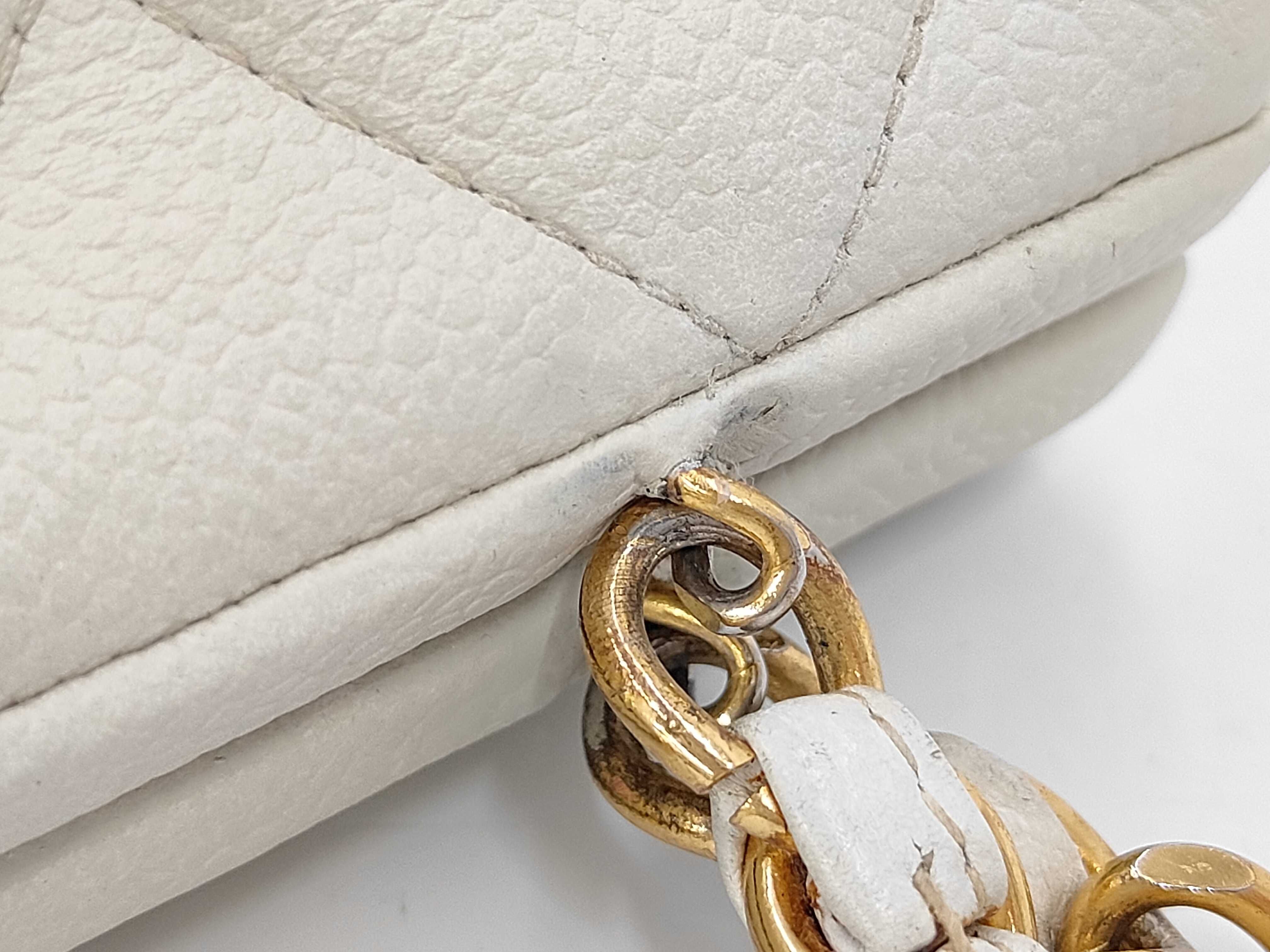 white shoulder bag — view 7