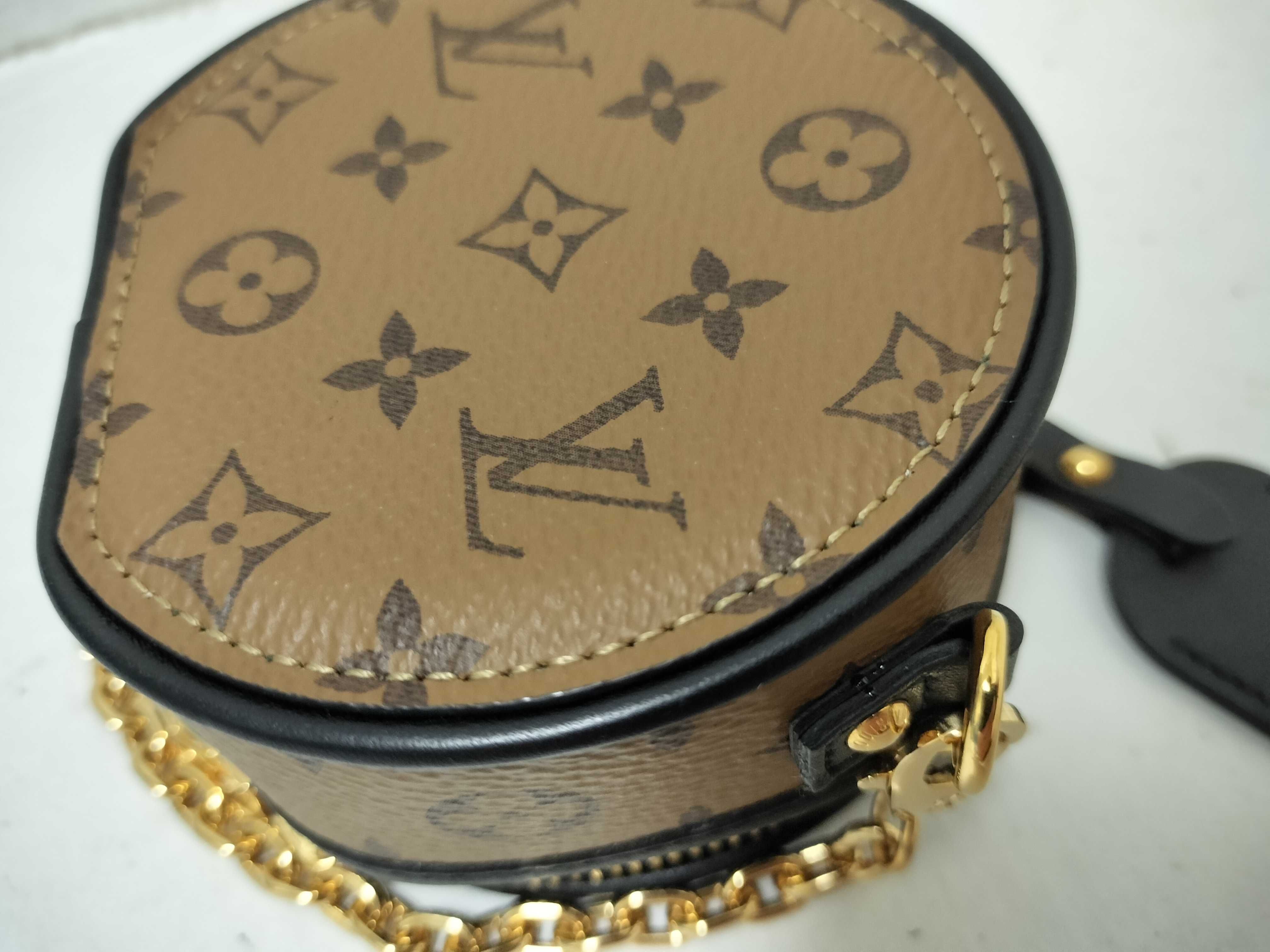 IC chip Louis Vuitton Boite Chapeau Mini Monogram Shoulder Bag — view 14