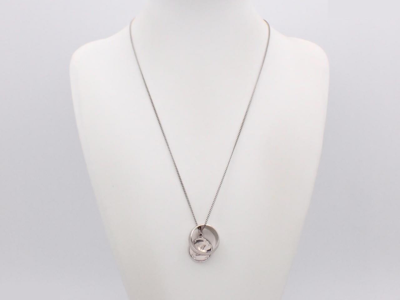 Ring necklace, chain approximately 60cm — view 3