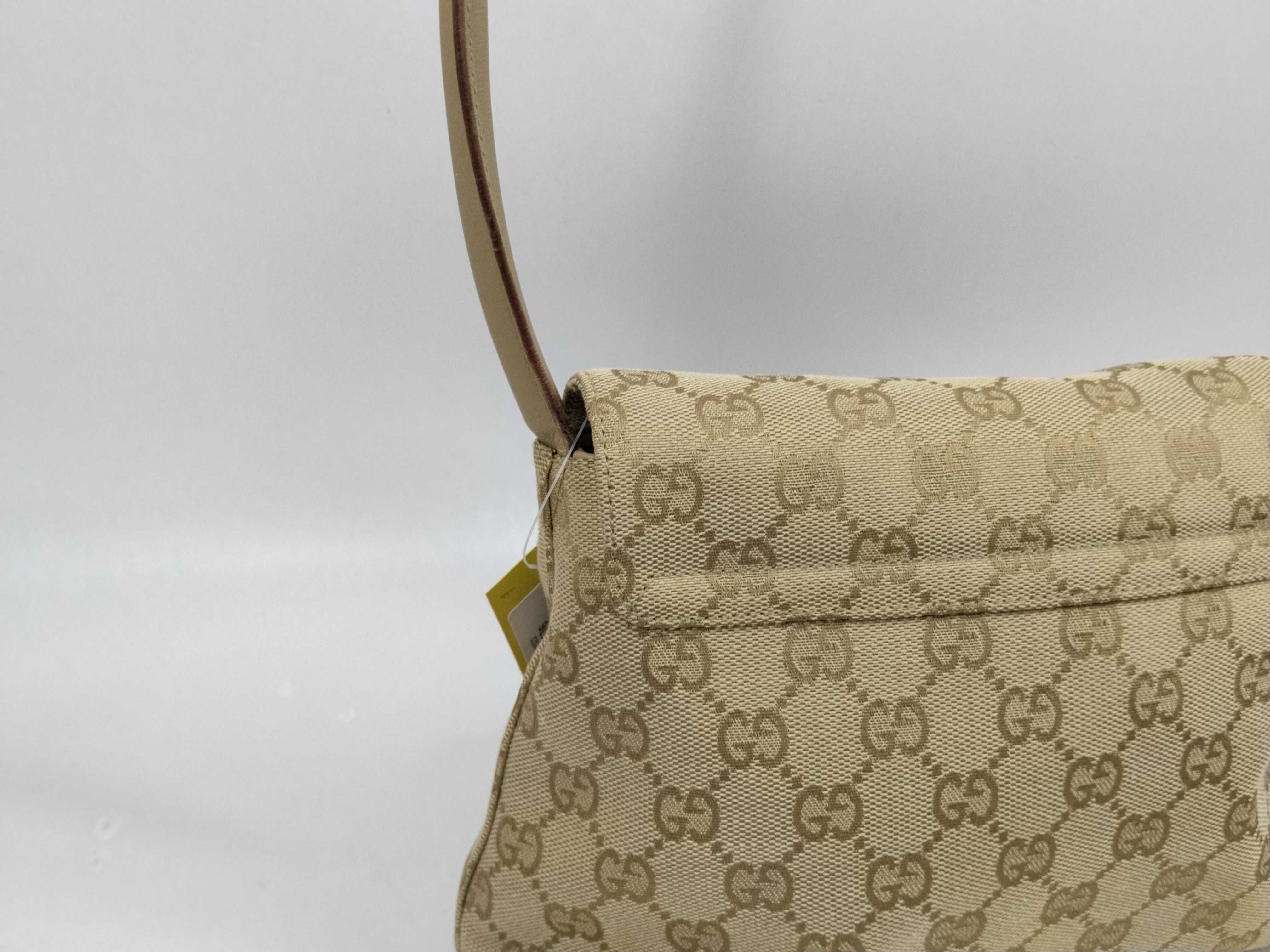 GG Canvas Handbag, Beige, 90646・1705 (Handbag) — view 3