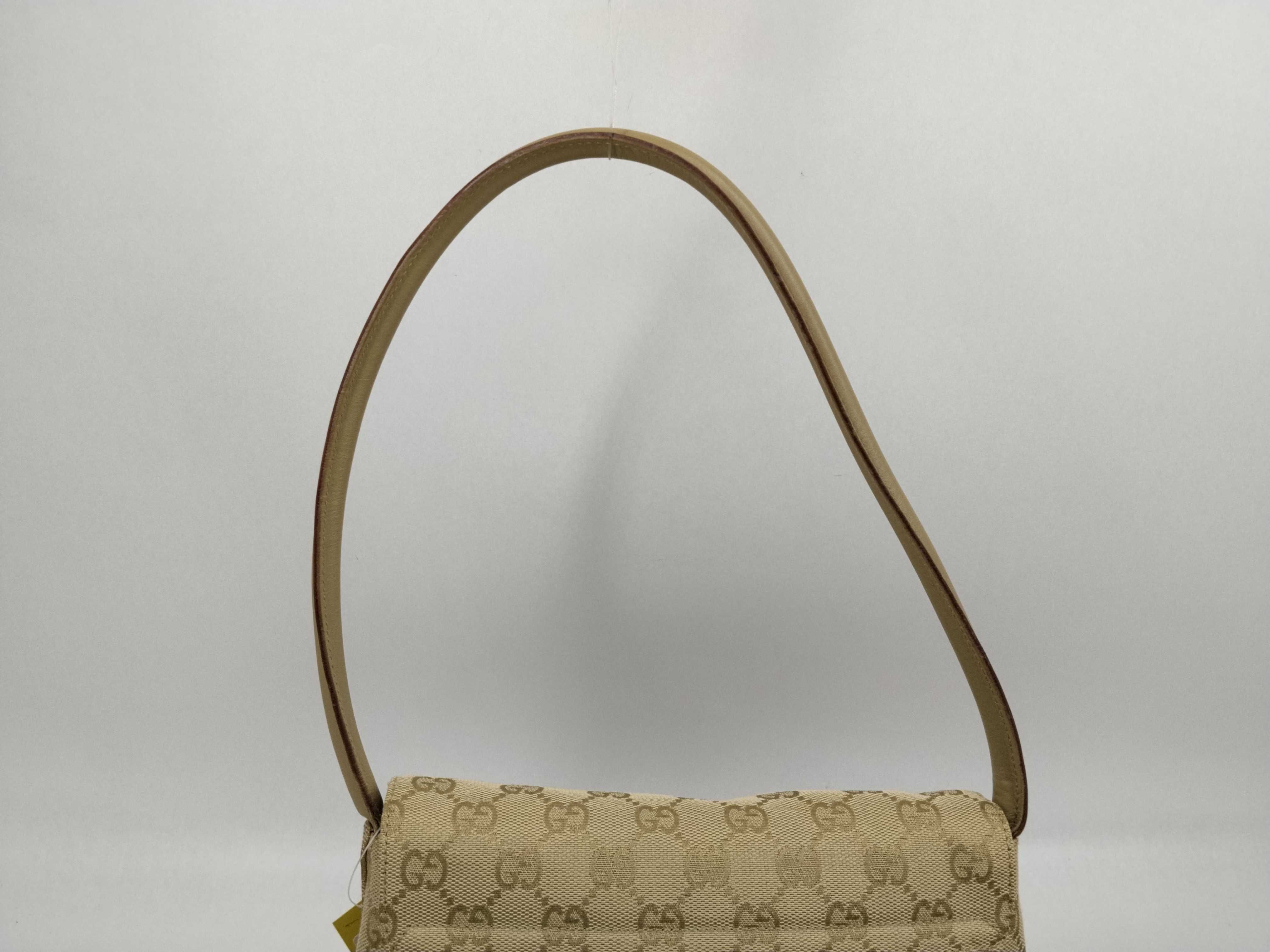GG Canvas Handbag, Beige, 90646・1705 (Handbag) — view 4