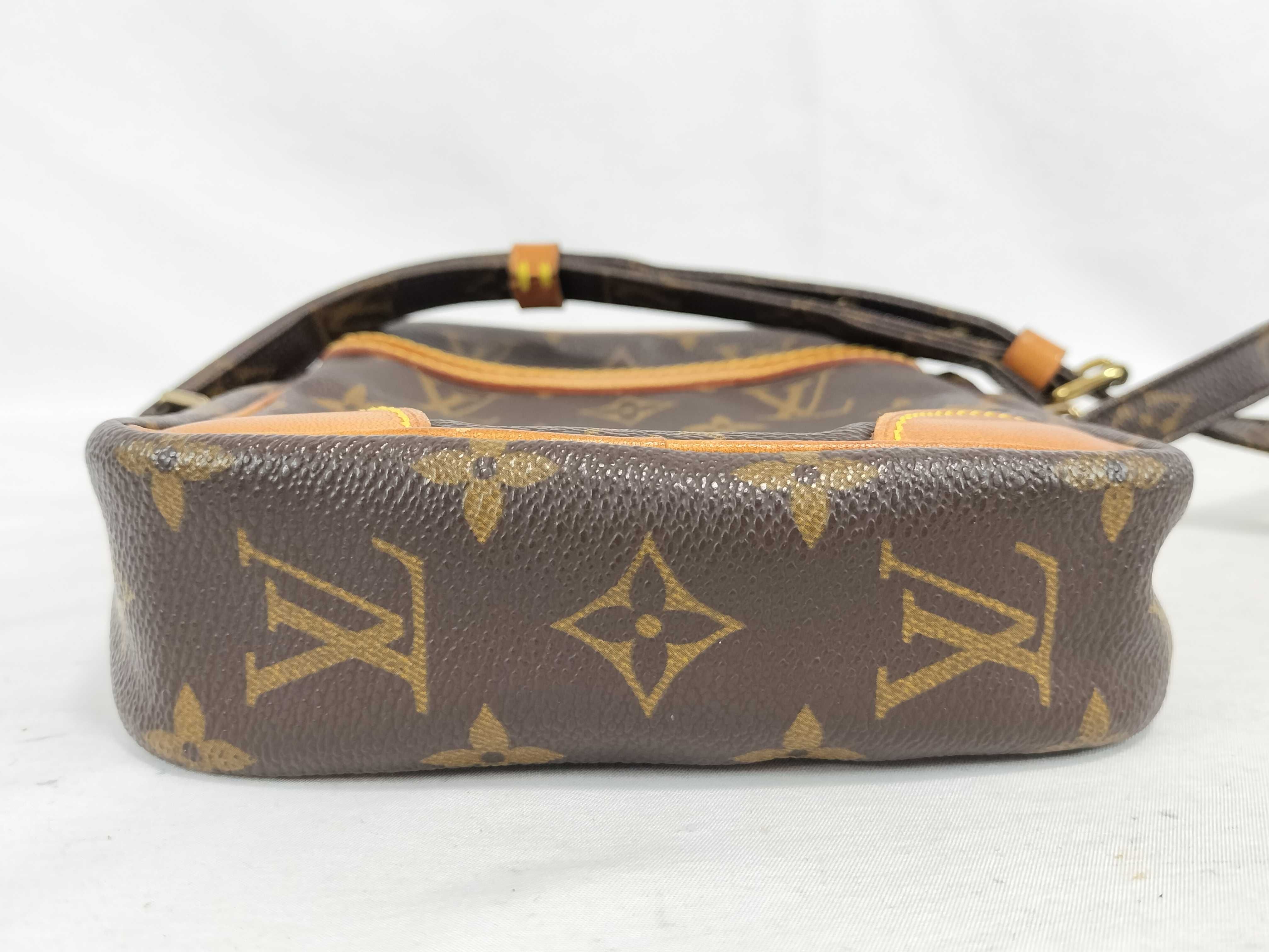 Monogram Louis Vuitton Danube Monogram Shoulder Bag — view 8