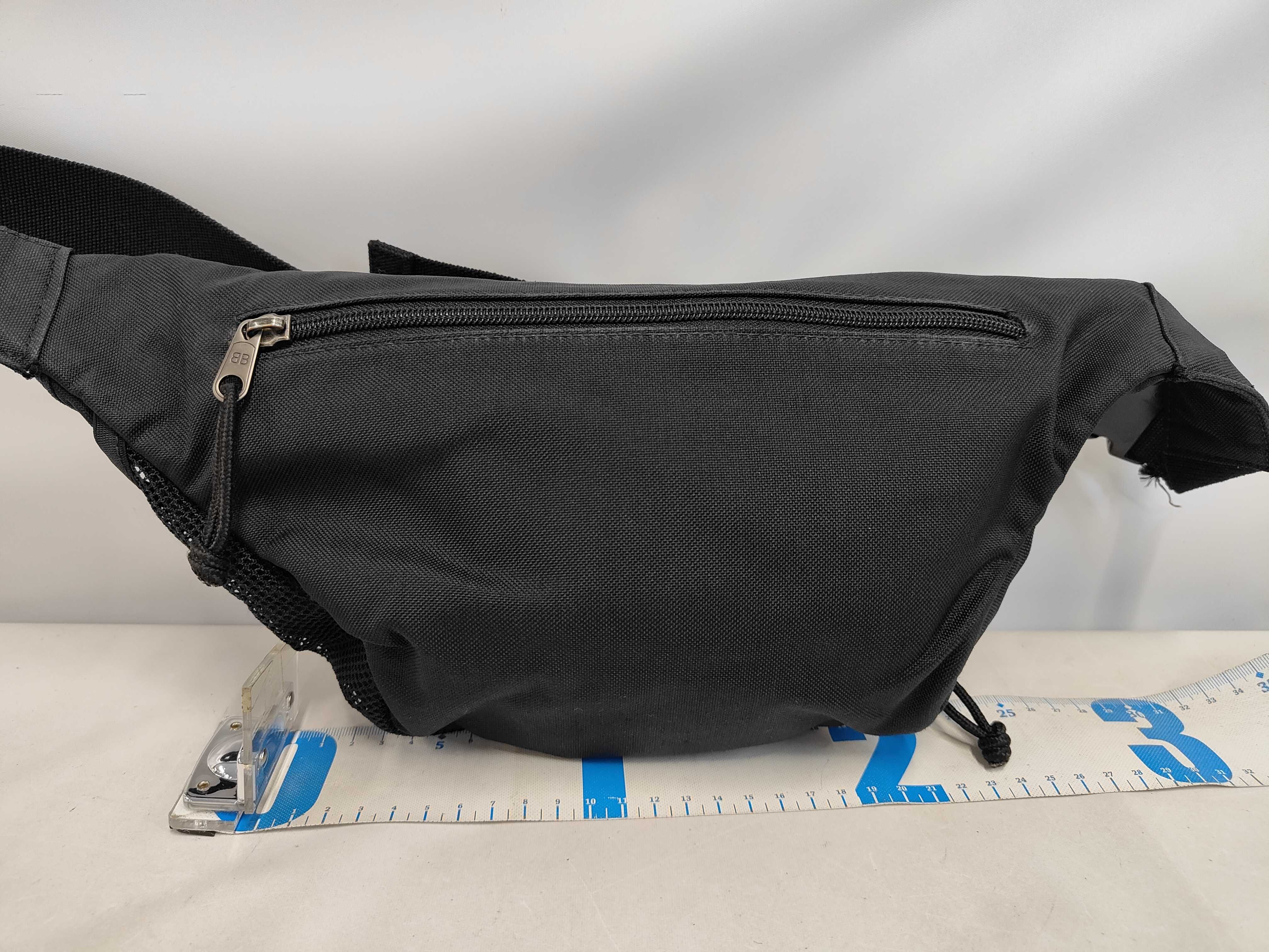 Explorer Nylon Body Bag, Black Waist Bag — view 2