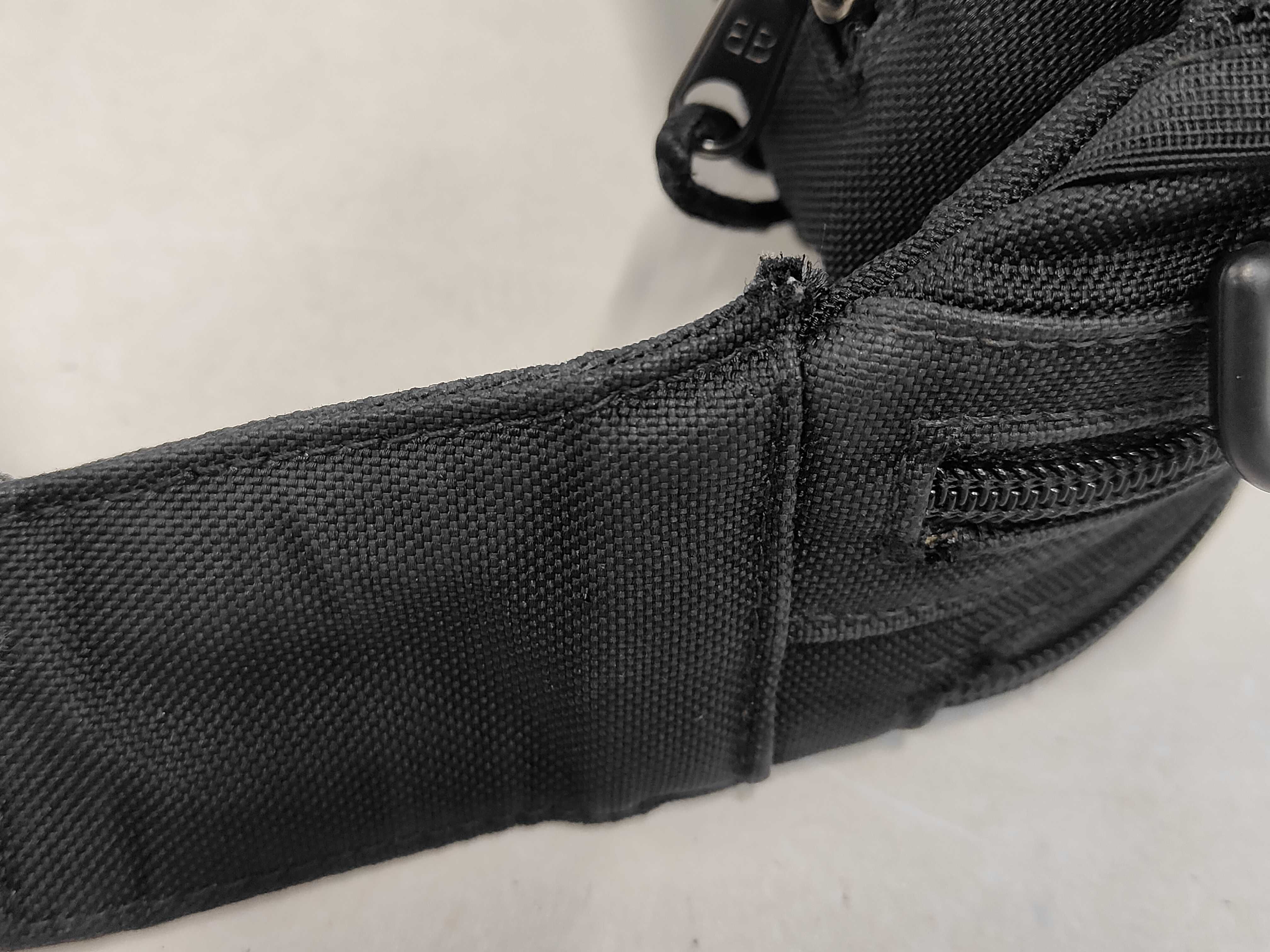 Explorer Nylon Body Bag, Black Waist Bag — view 6