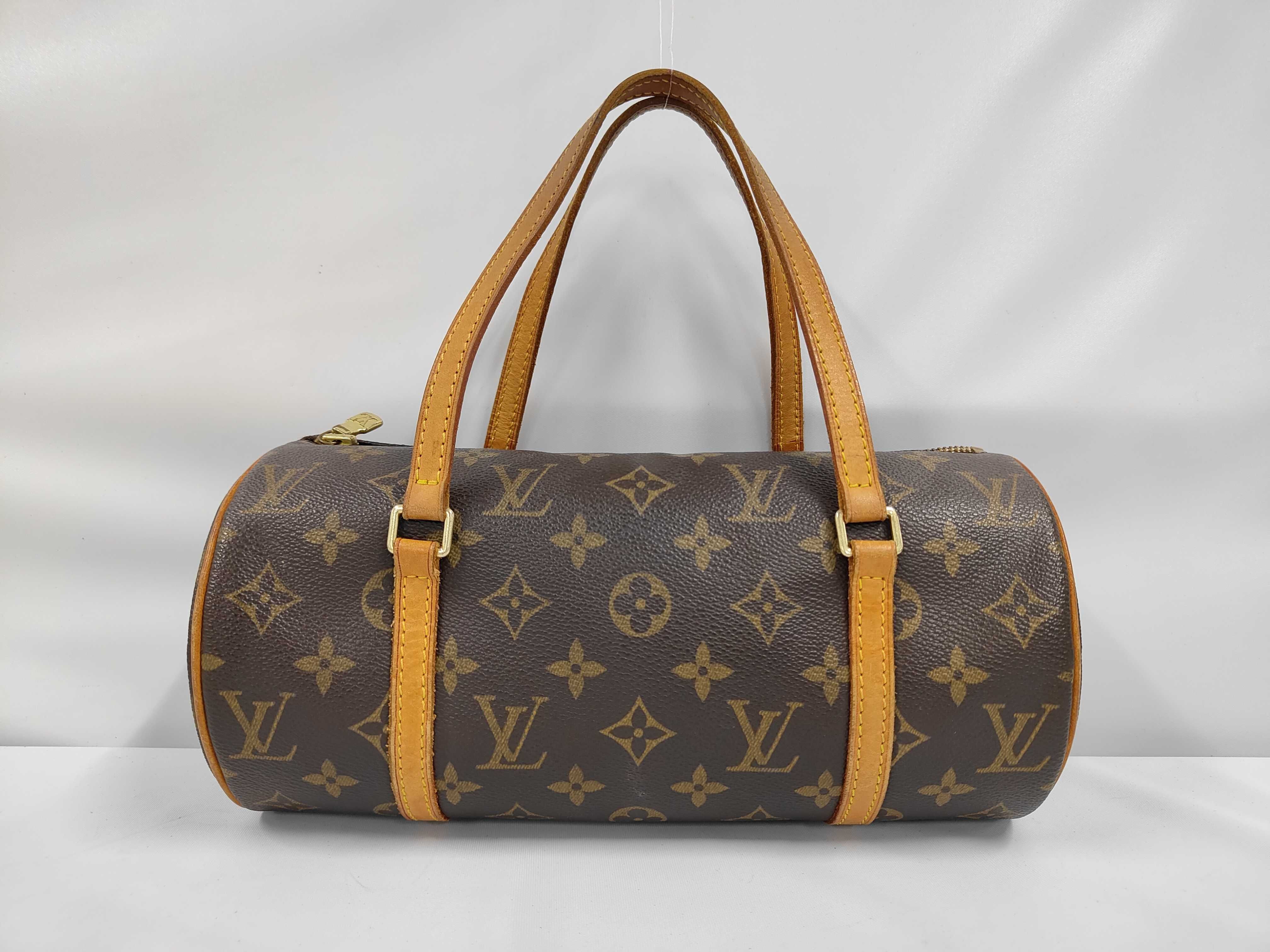 (Louis Vuitton) Round cylindrical bag/handbag