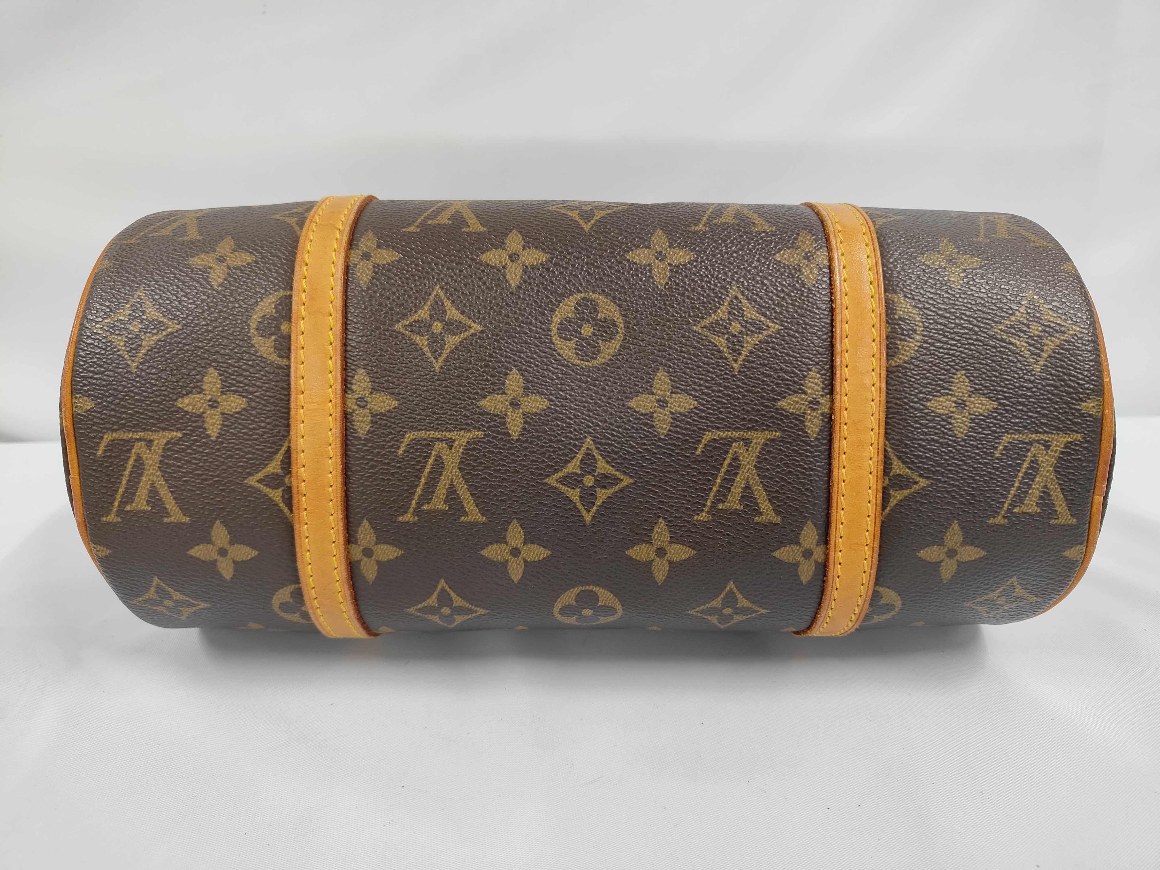 (Louis Vuitton) Round cylindrical bag/handbag — view 3