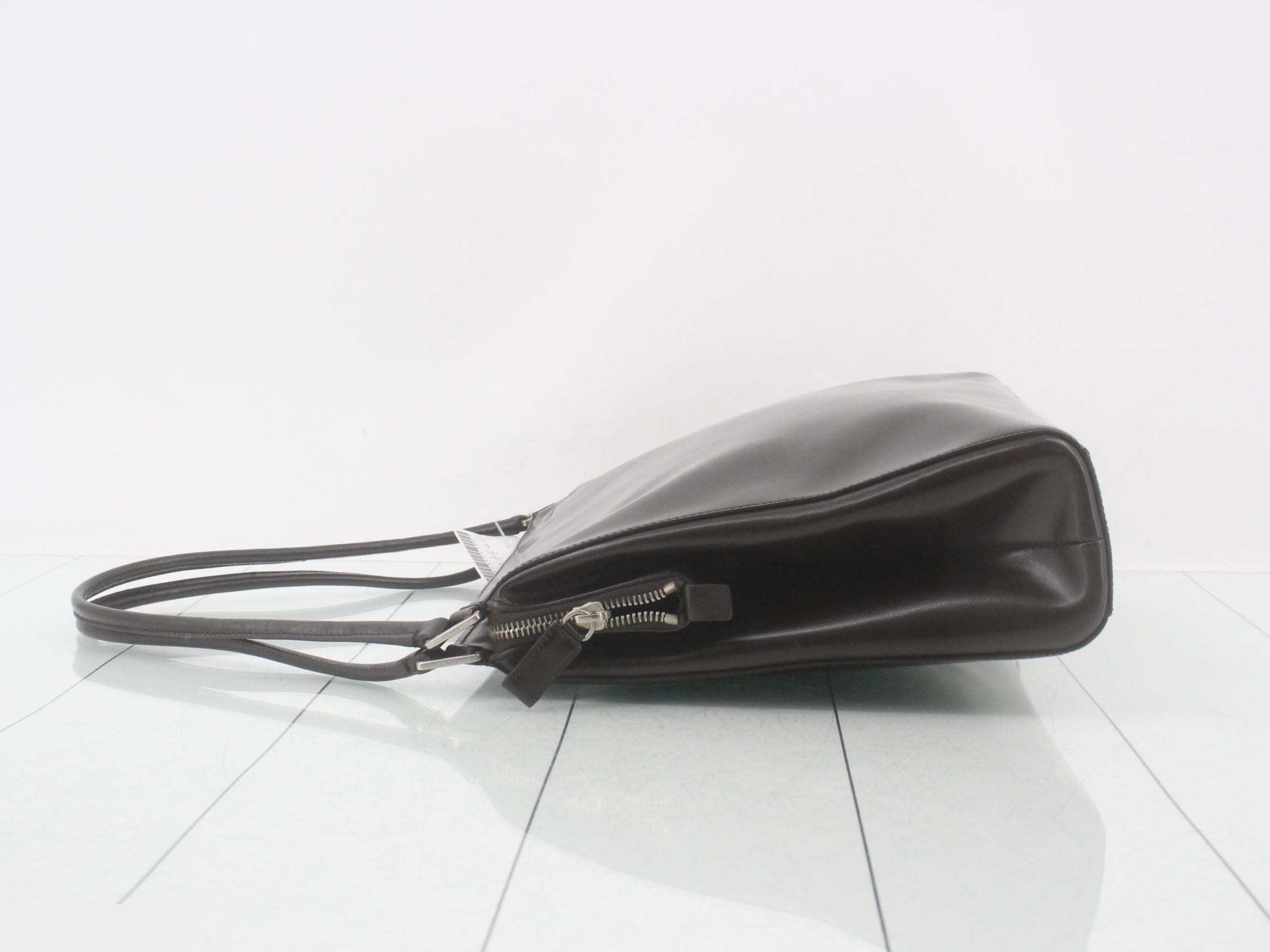 Handbag, leather, brown — view 4