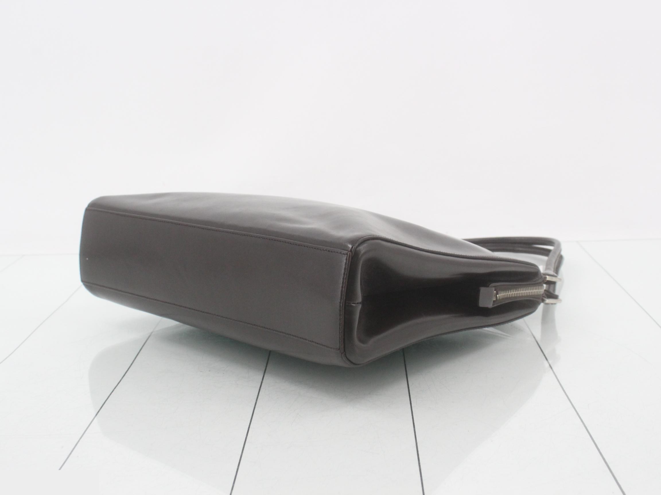 Handbag, leather, brown — view 6