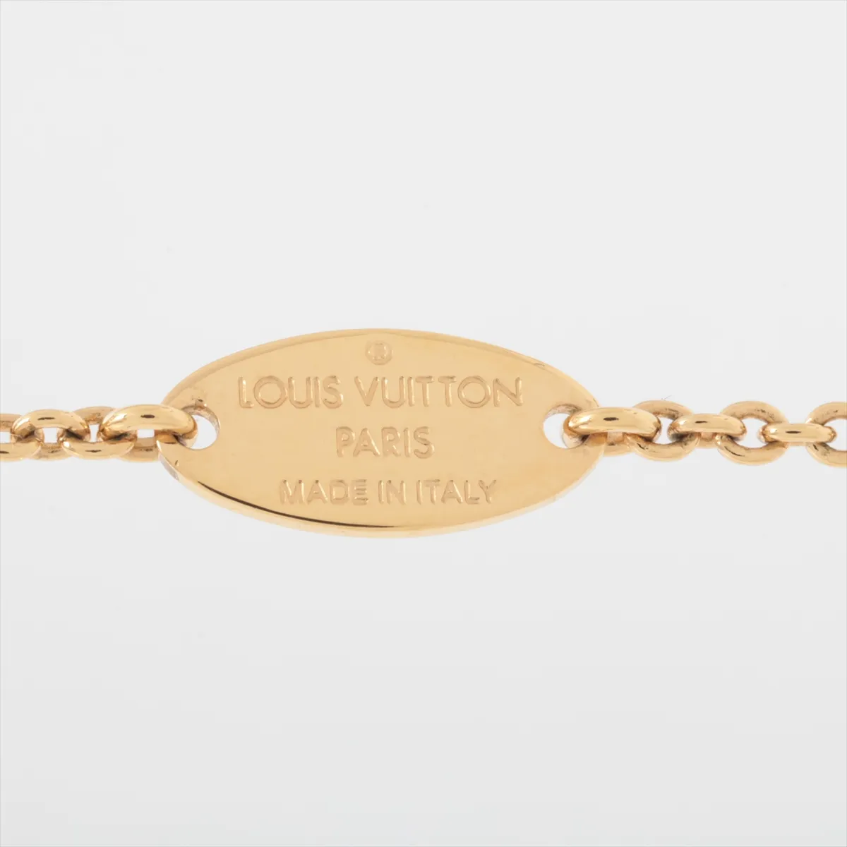 M00857 Essential V LE2283 Necklace, GP Gold. Shows signs of wear including — view 4