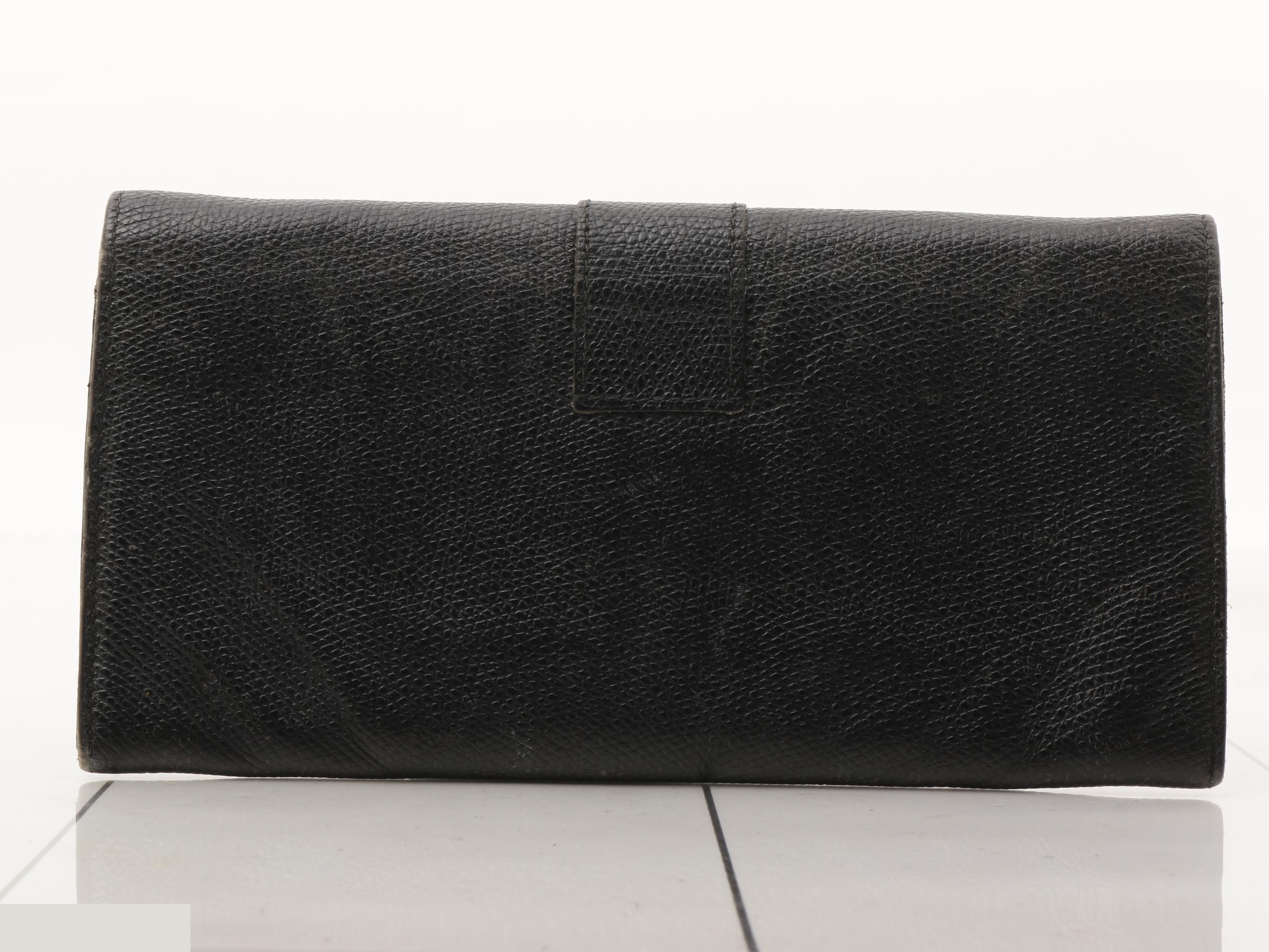 Leather long wallet — view 2