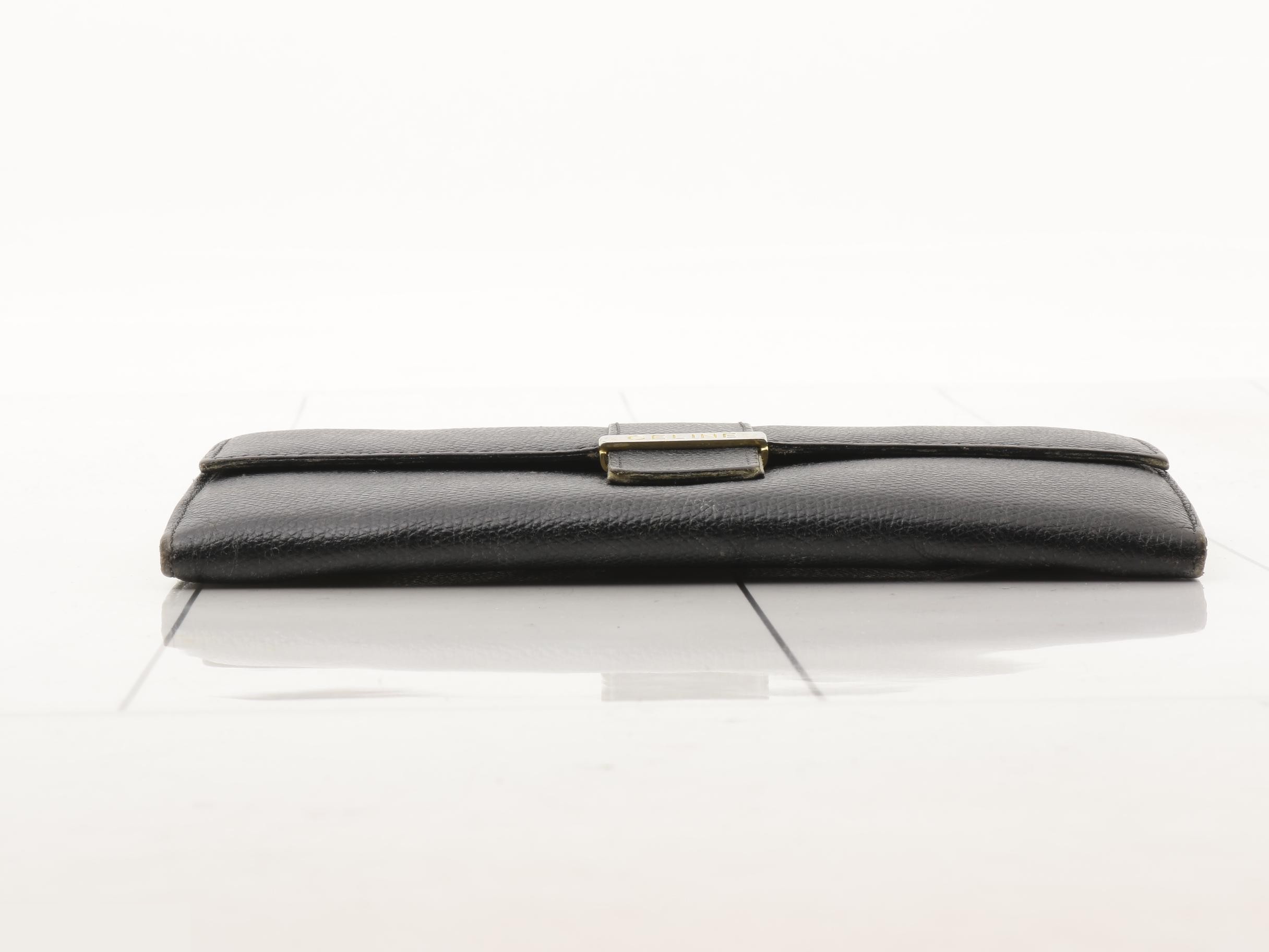 Leather long wallet — view 3