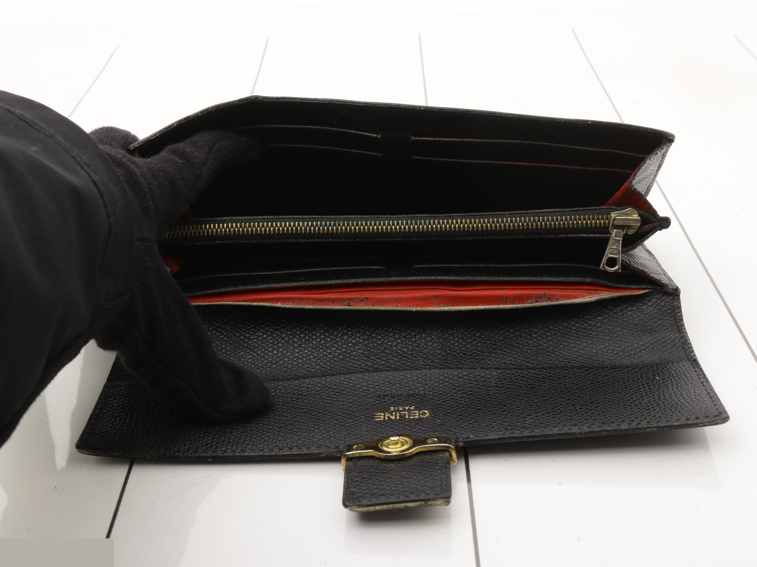 Leather long wallet — view 4