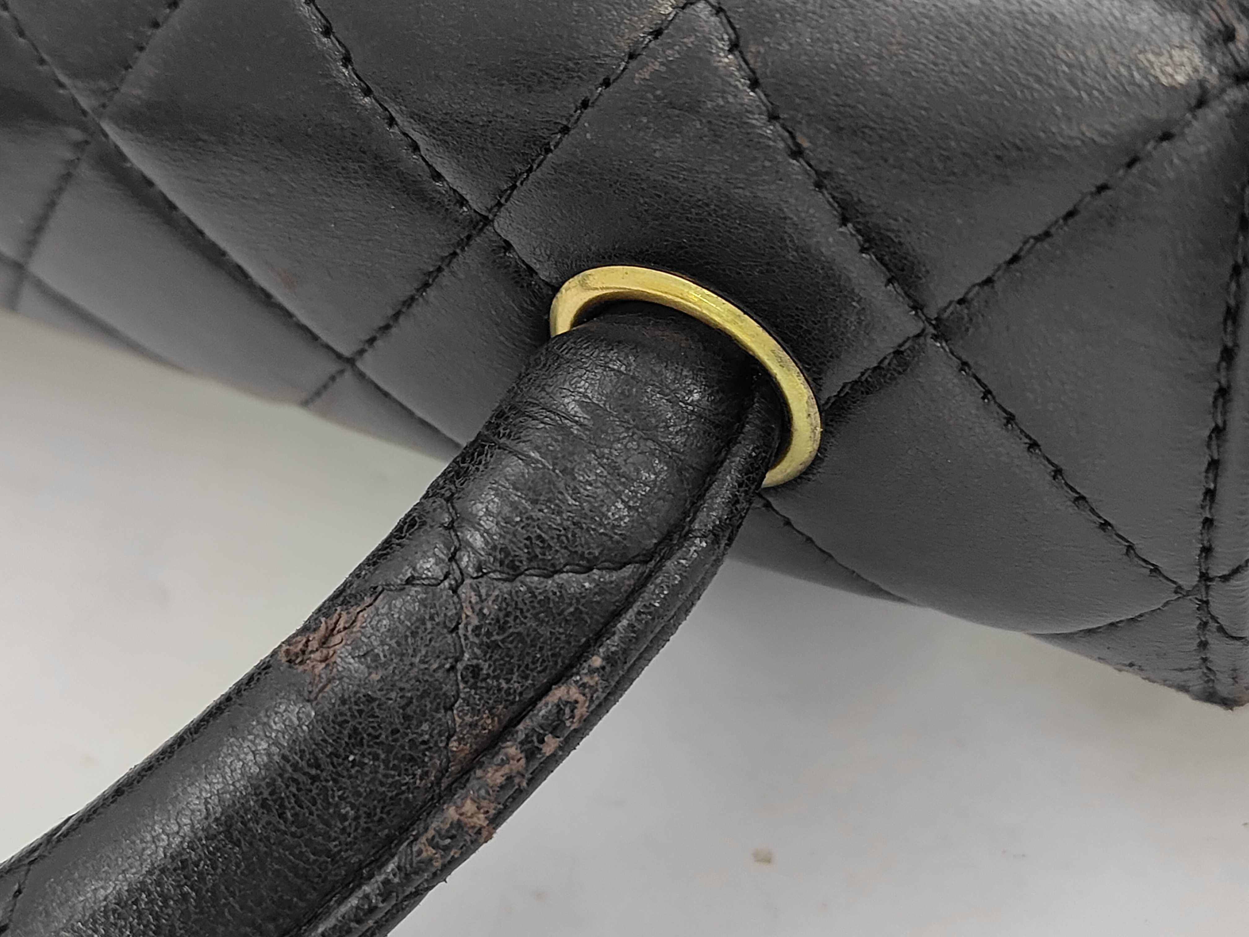 Mother and Child Matelassé Lambskin Handbag — view 4