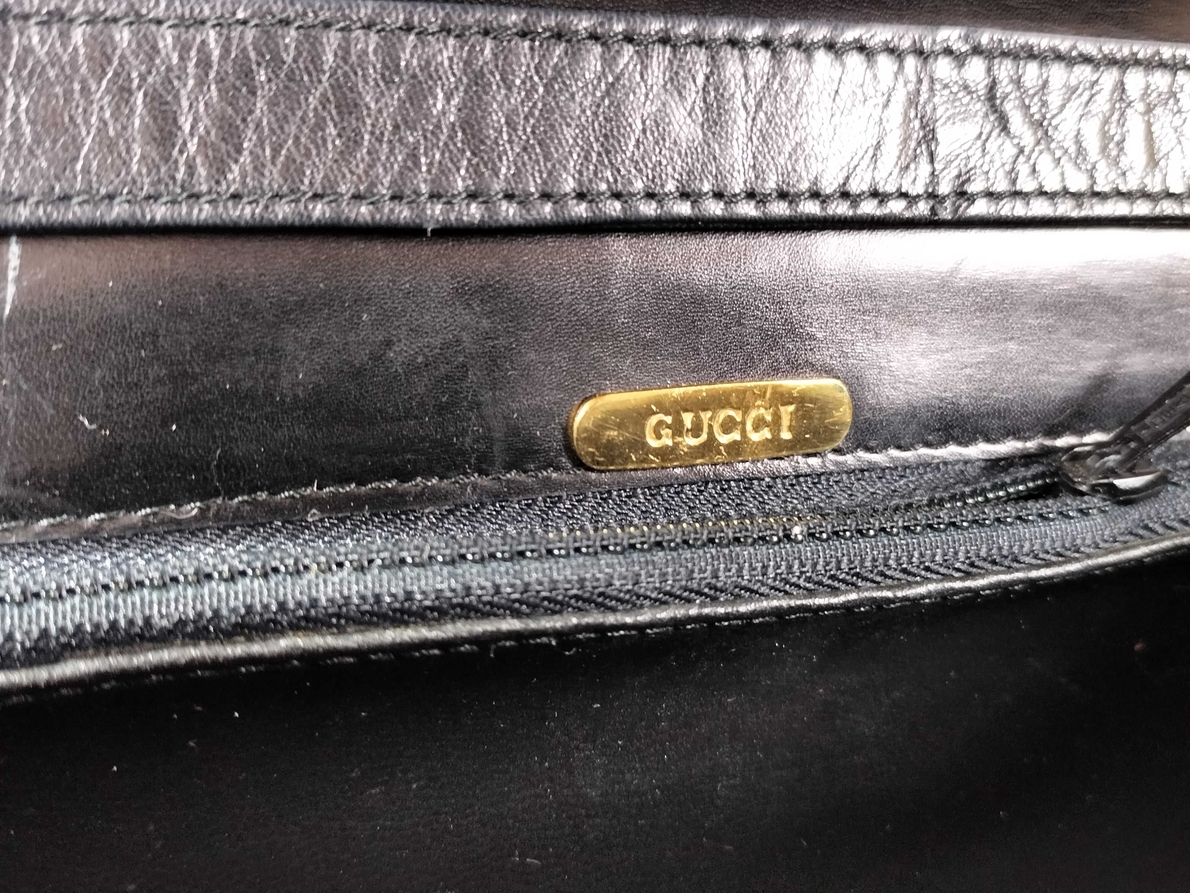 GG Logo Black Shoulder Bag — view 11