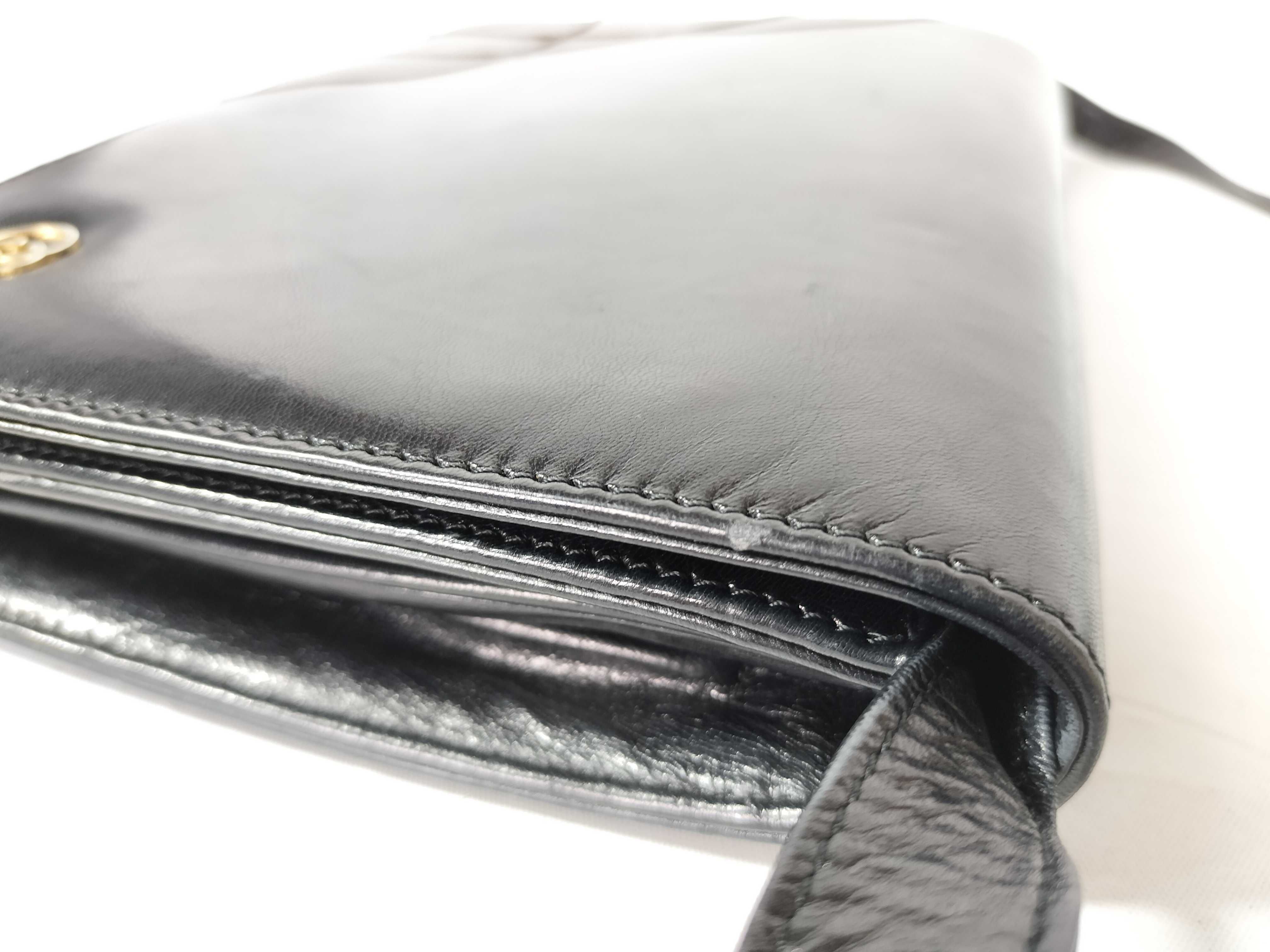 GG Logo Black Shoulder Bag — view 13