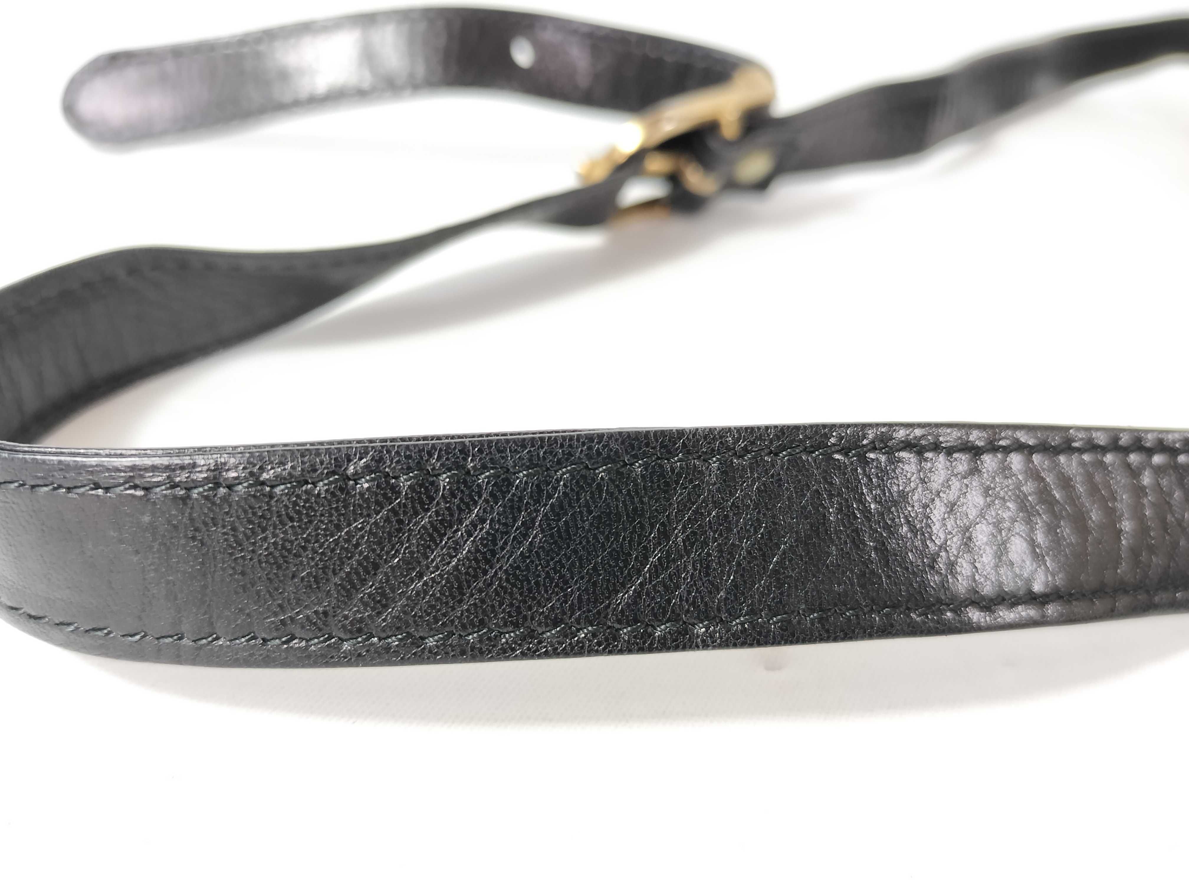 GG Logo Black Shoulder Bag — view 4