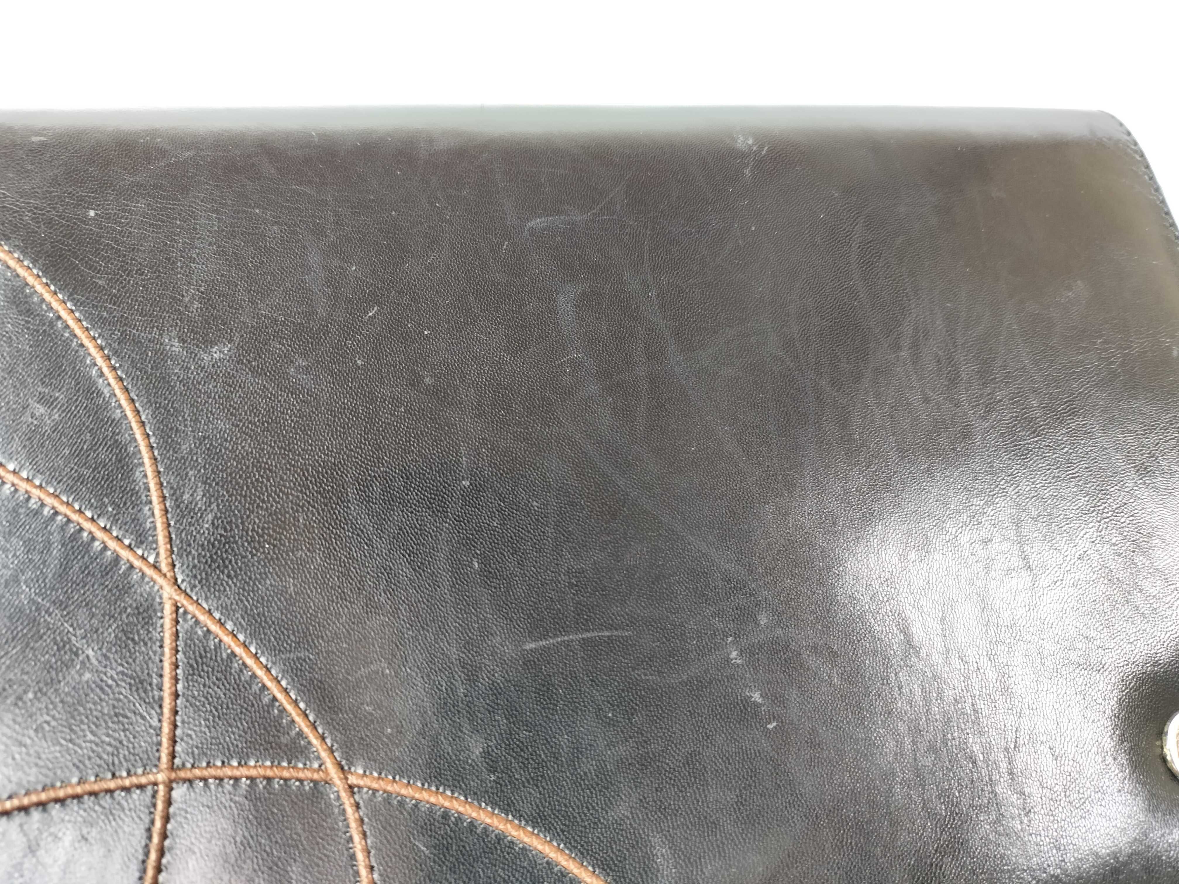 GG Logo Black Shoulder Bag — view 7