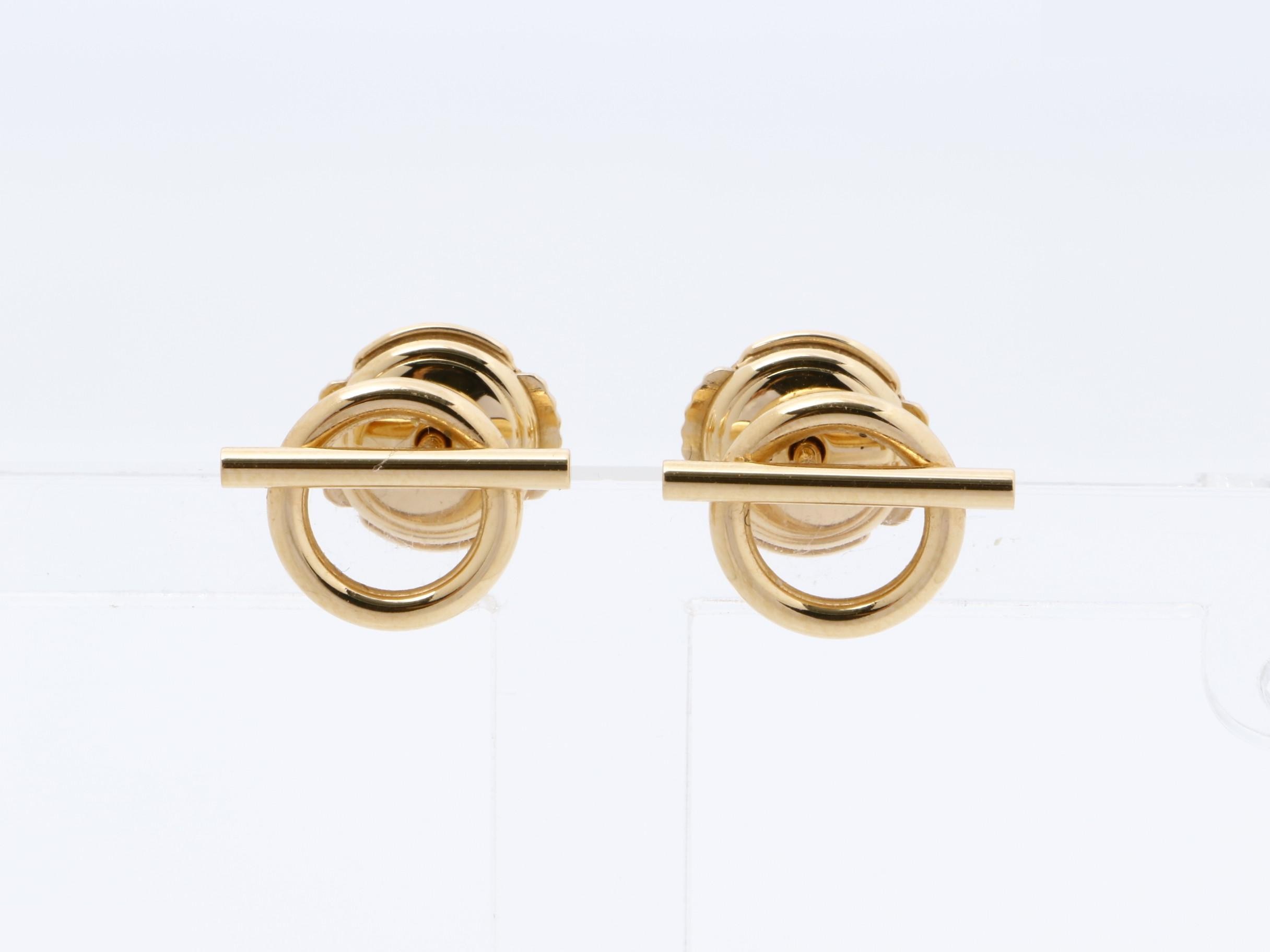 Echappé Earrings, 750PG, 2.3g