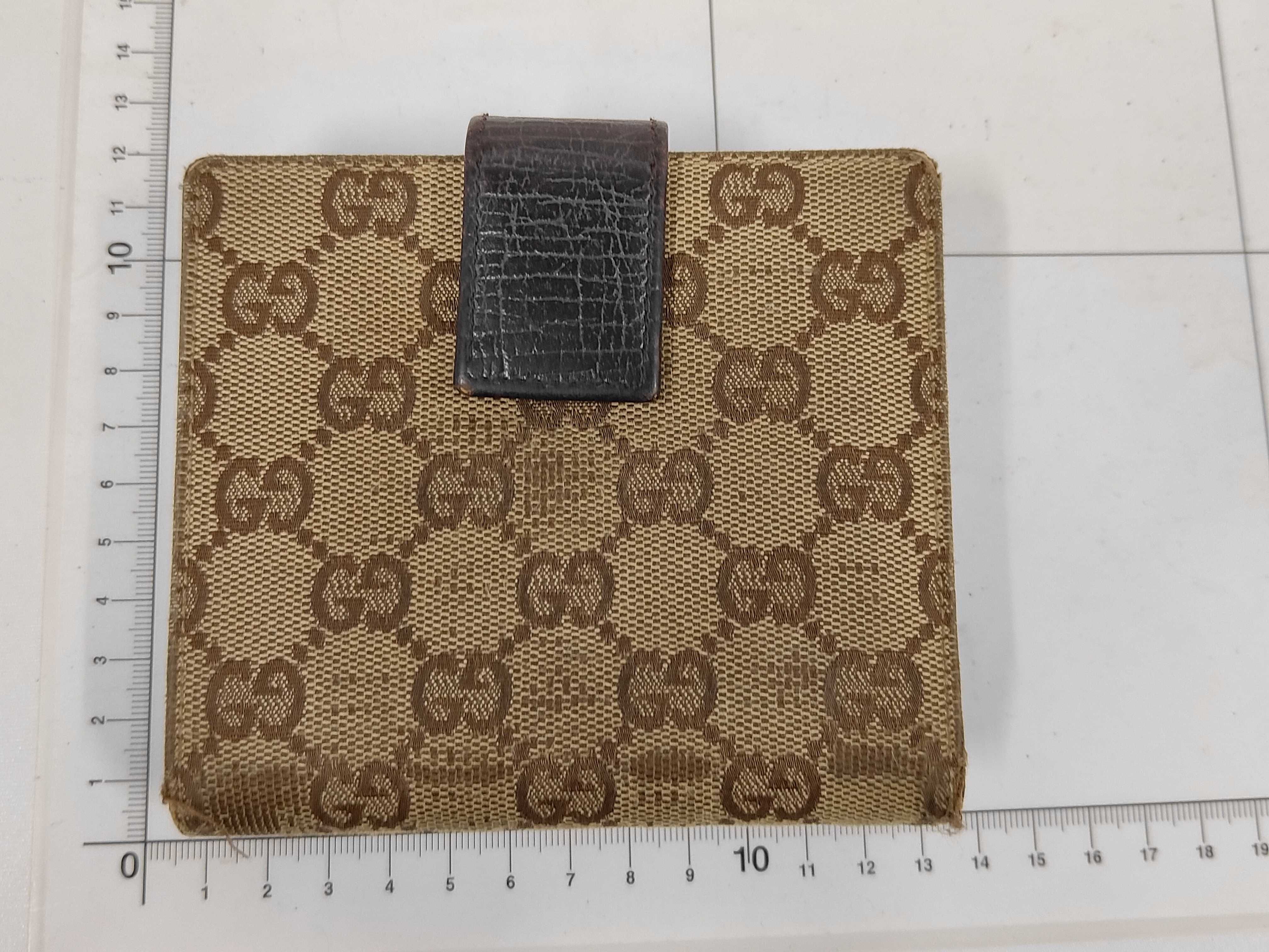 GG Canvas / 138029-0959 / Folding Wallet / Canvas Wallet — view 2