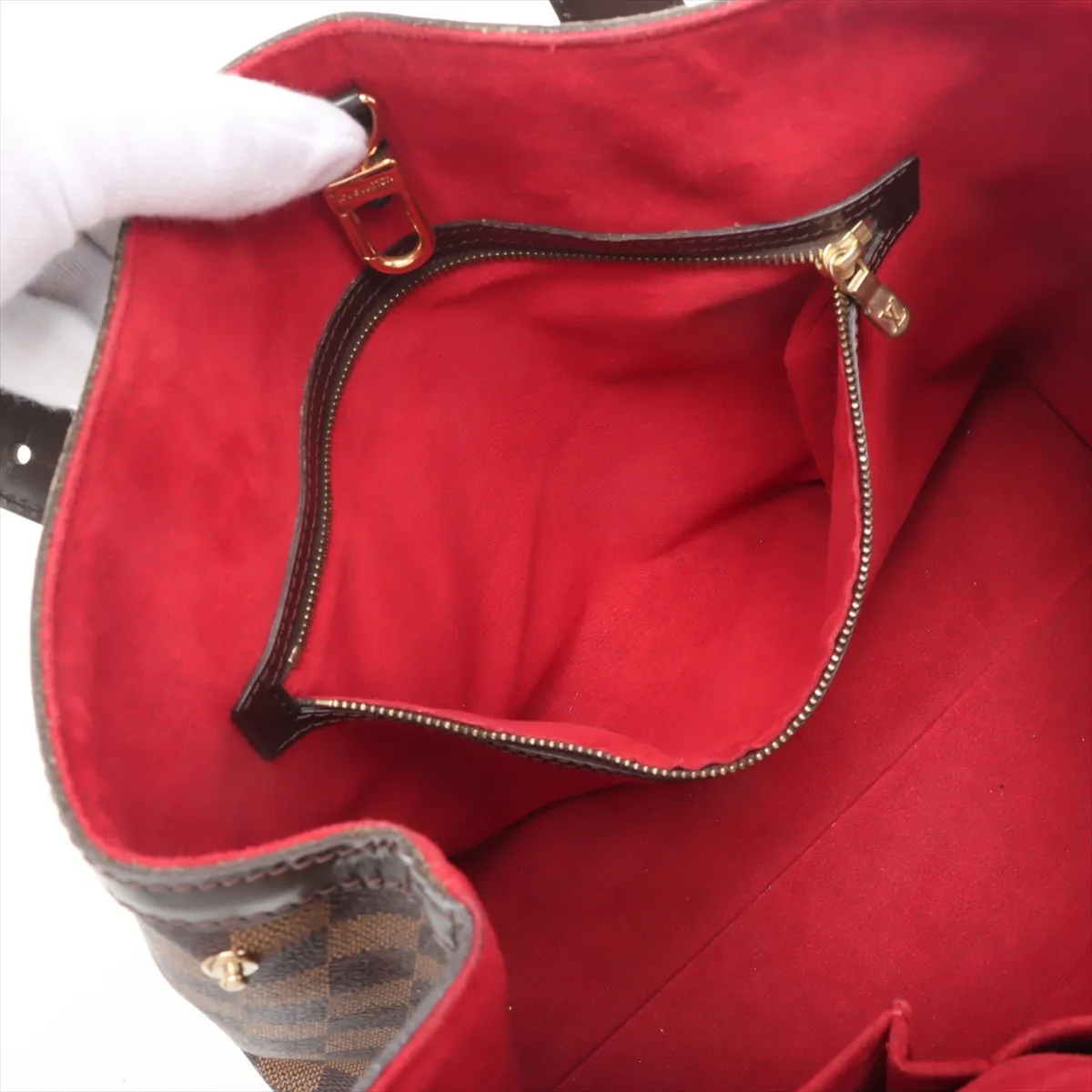 Damier Hampstead MM N51204, serial number unclear, brown. — view 8
