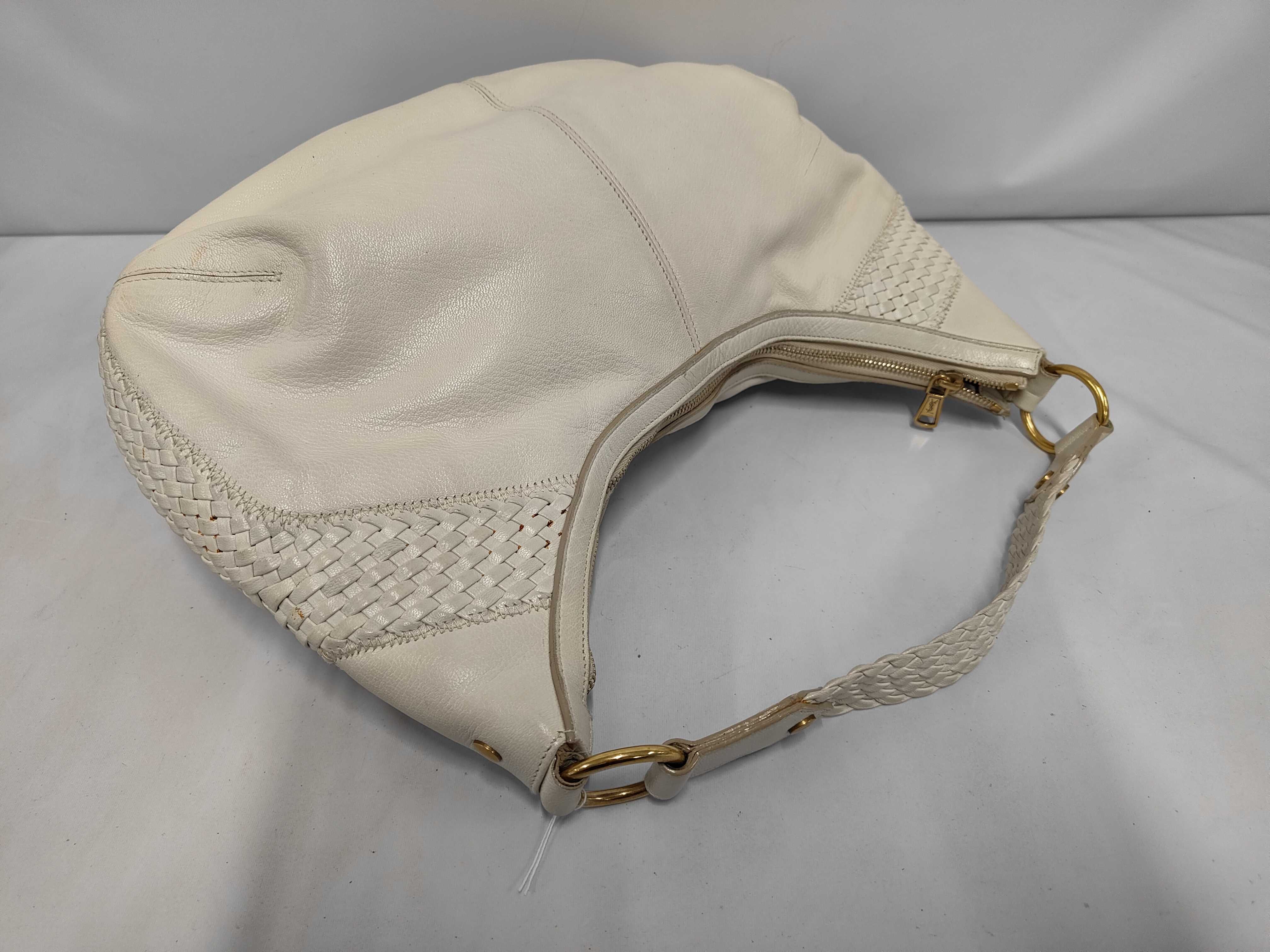 One-Shoulder Bag, Woven Leather Shoulder Bag — view 6