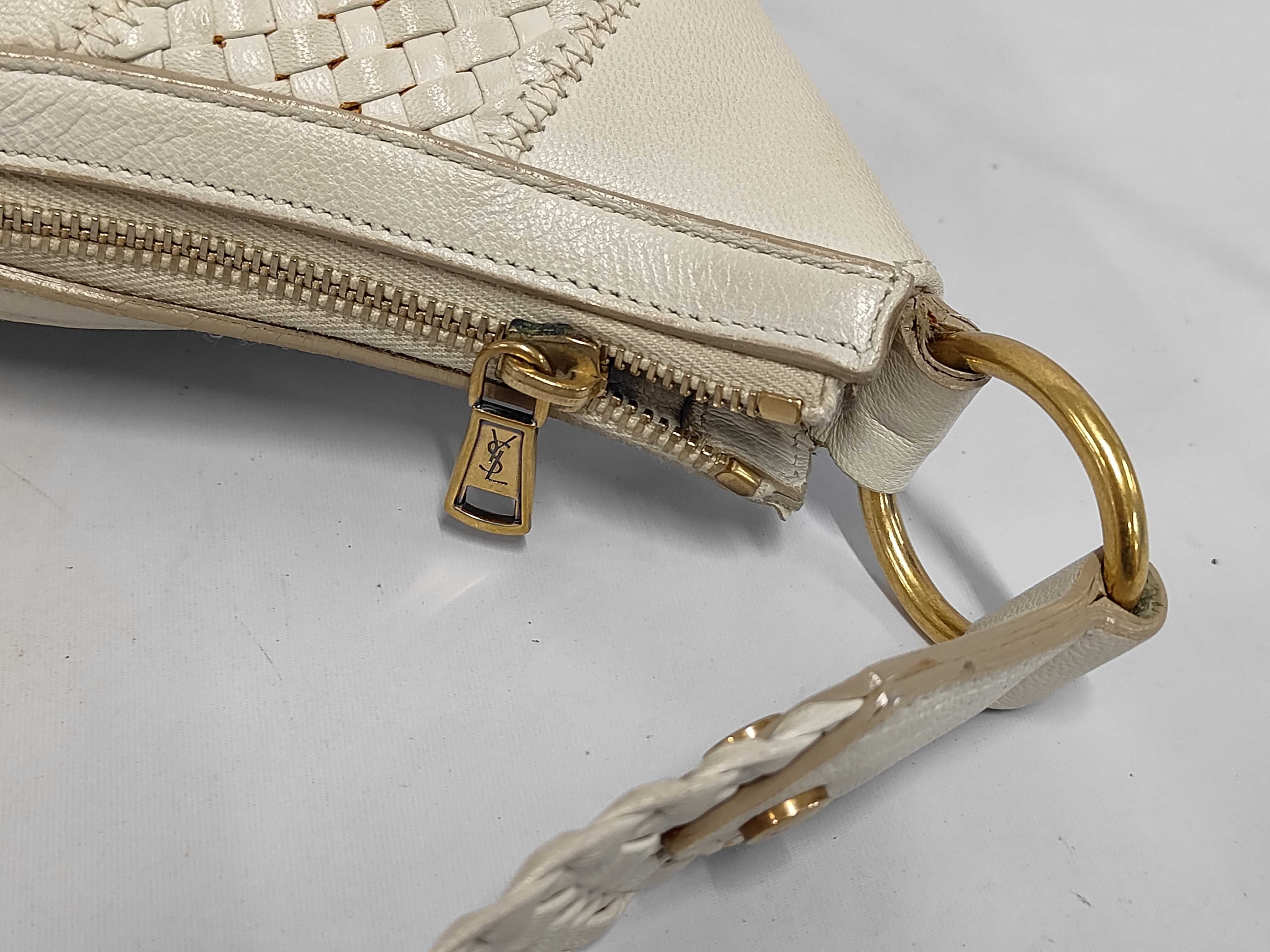 One-Shoulder Bag, Woven Leather Shoulder Bag — view 8
