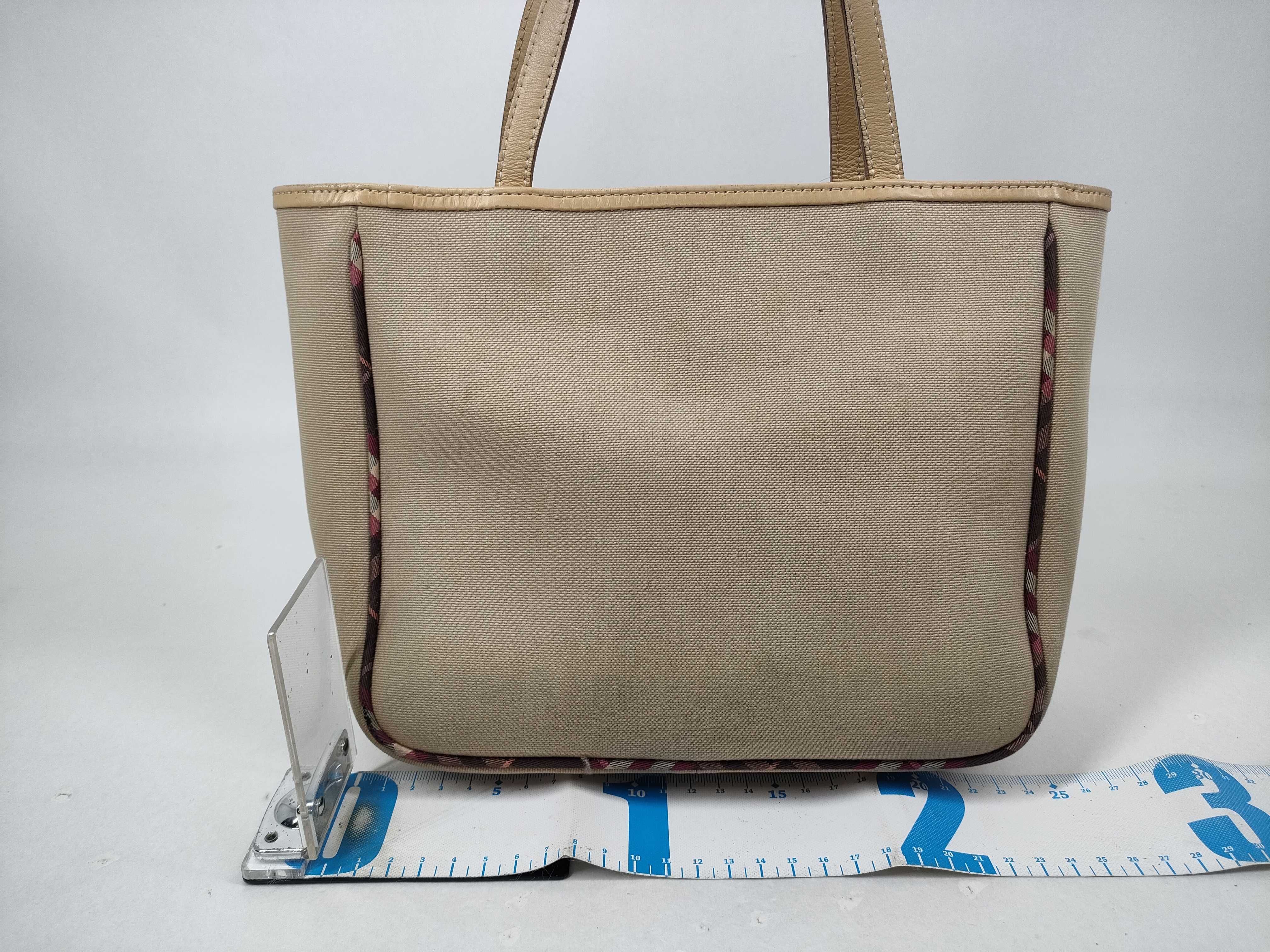 Blue Label Nova Check Canvas Handbag — view 2