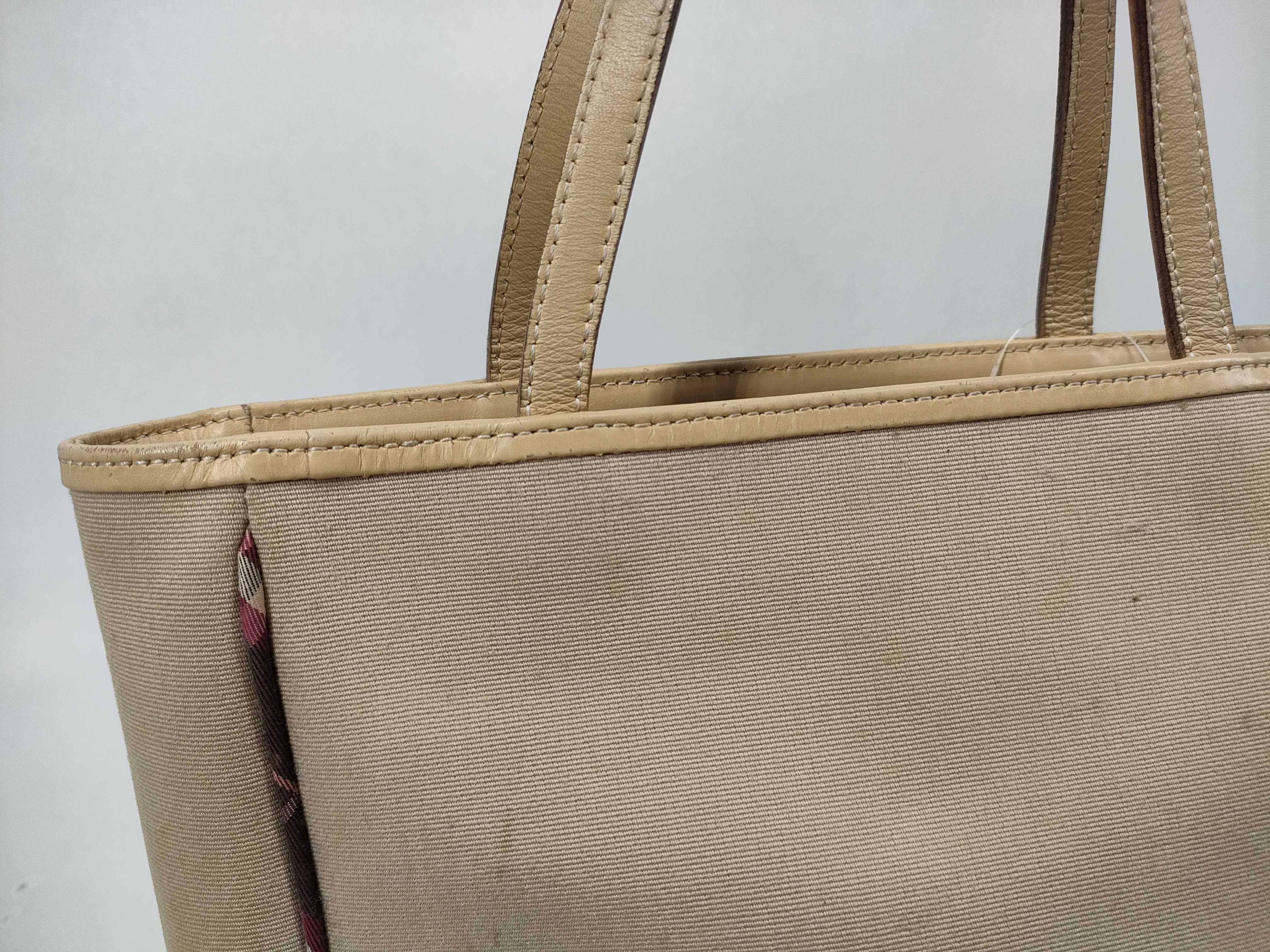 Blue Label Nova Check Canvas Handbag — view 3