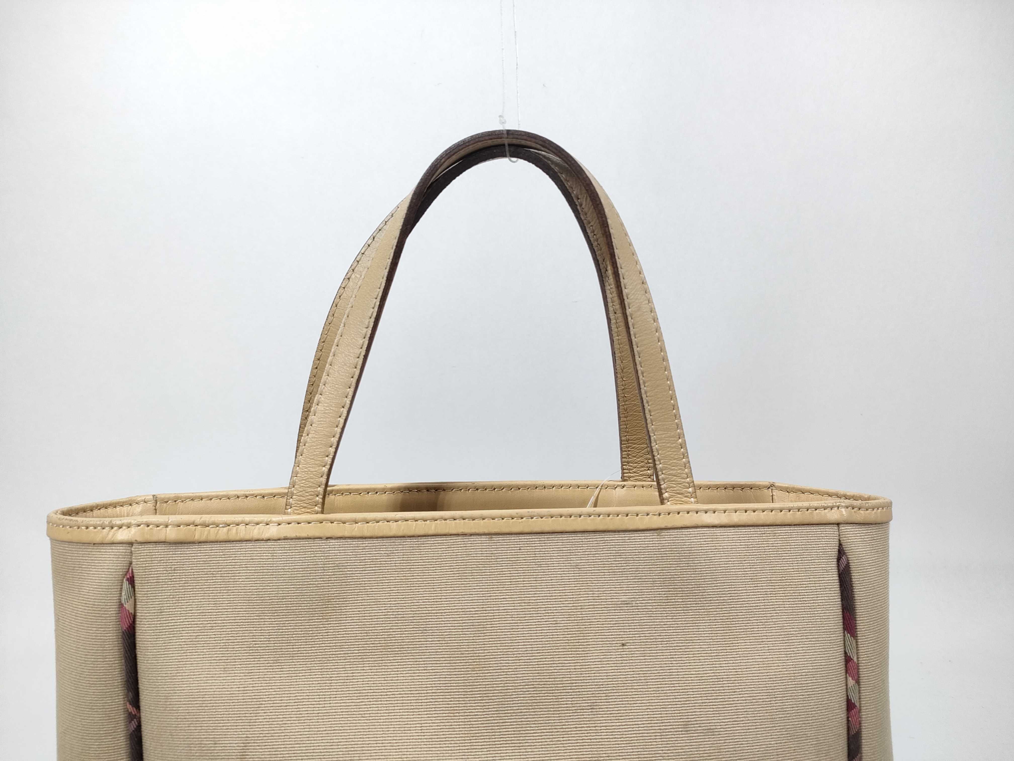 Blue Label Nova Check Canvas Handbag — view 4